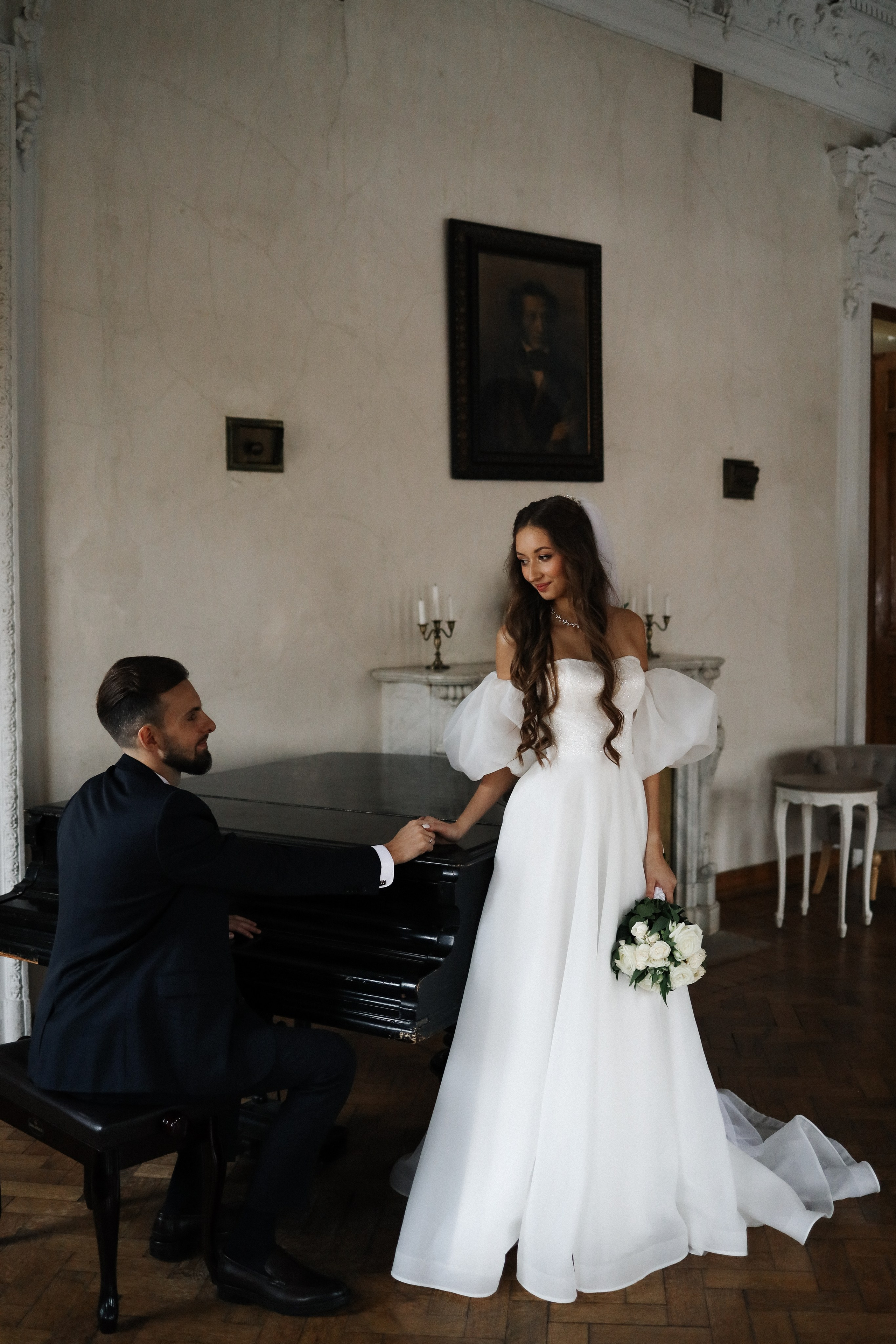 Е. + Н. Роспись в Усадьбе Зубовых, Читальня им. Пушкина. Семейный и lovestory фотограф в Москве Светлана Коняхина