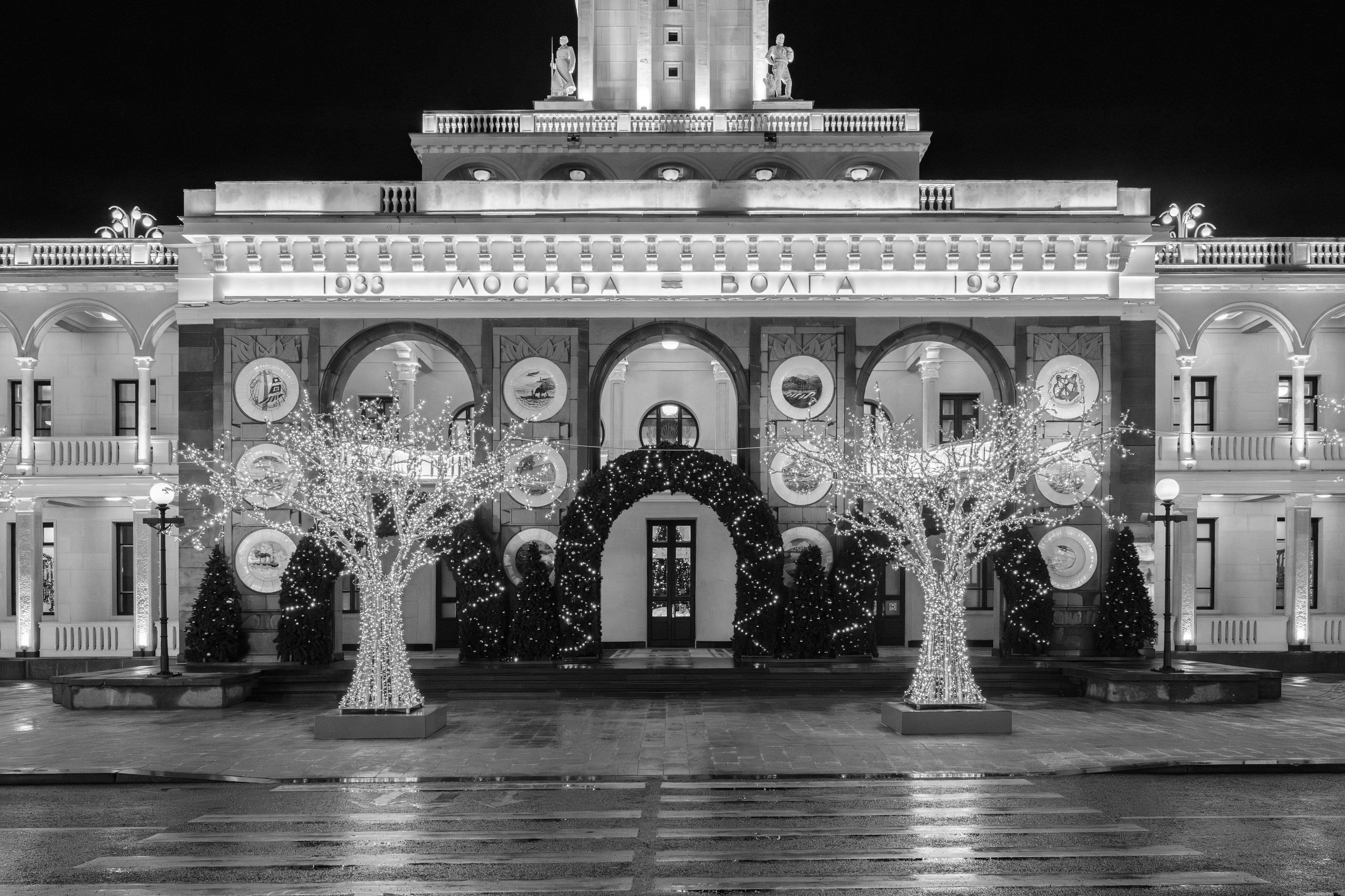 Северный речной вокзал. Михаил Мулач | Архитектурный фотограф