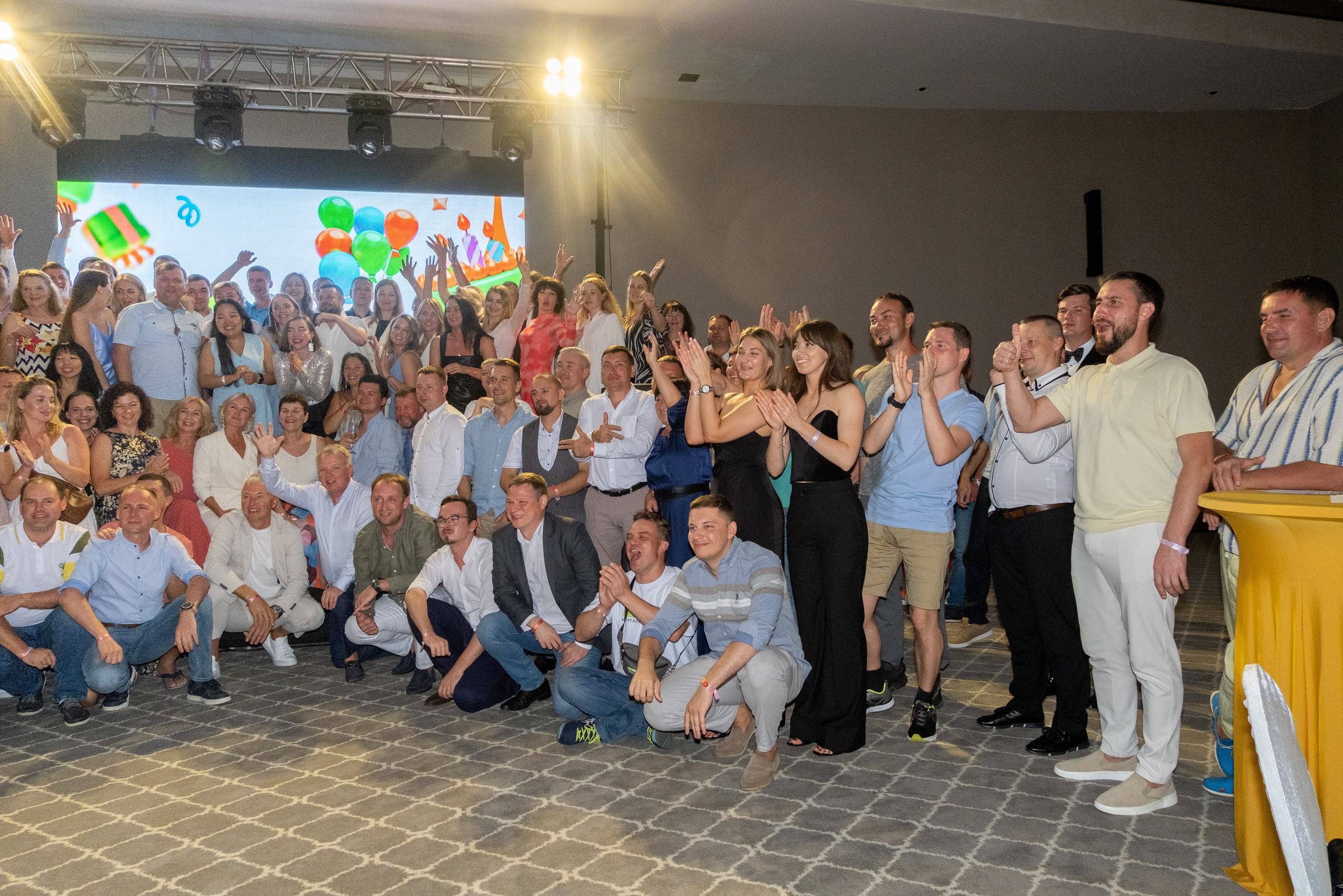 Корпоратив компании Аквилон ТОП-20 застройщиков России|Турция. Photographer Cyprus