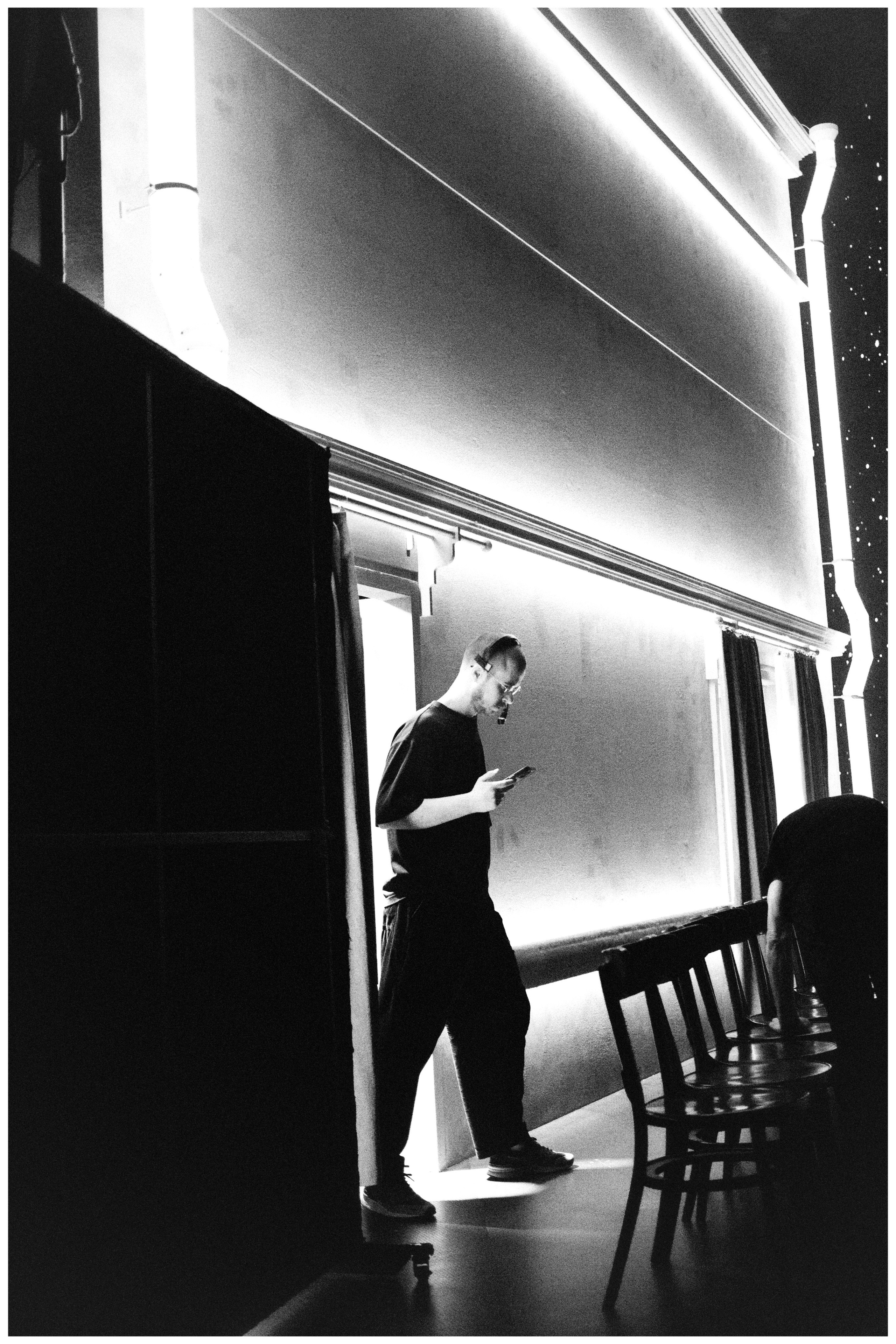 Theatre backstages. Portrait and backstage photographer Nina Crane