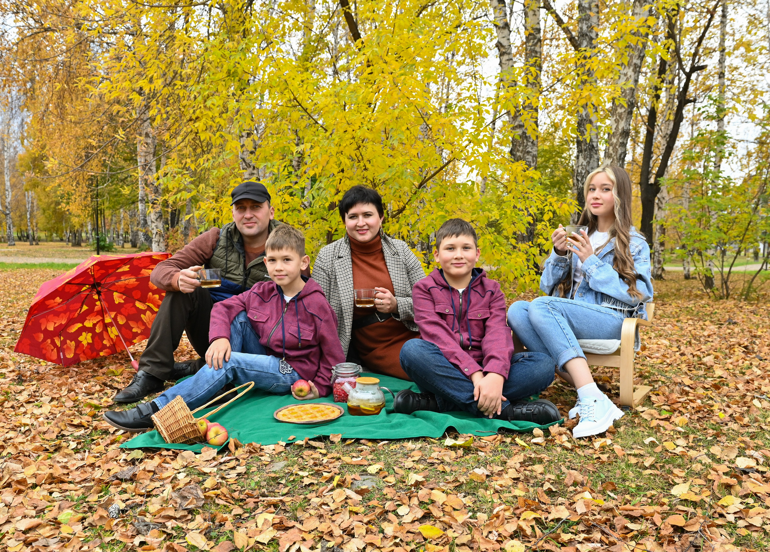 Фотосессия «Золотая осень». Детский и семейный фотограф в Иркутске Наталья Киселёва