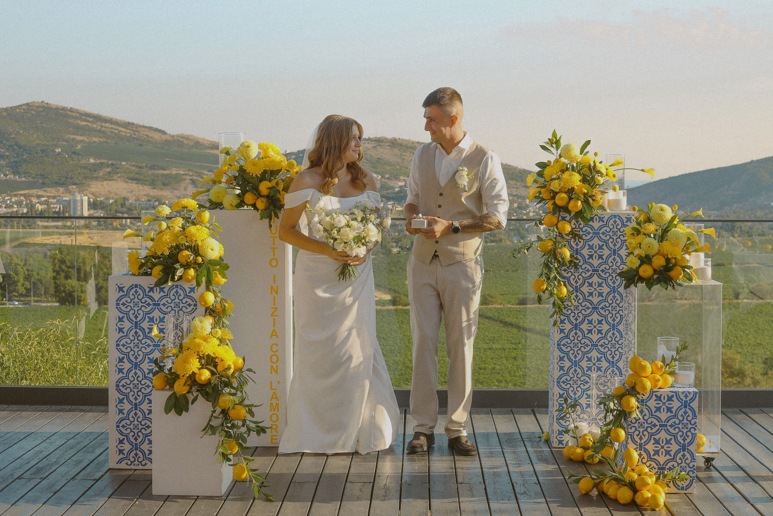 Кристина И Артем. Огранизация свадьбы в Крыму