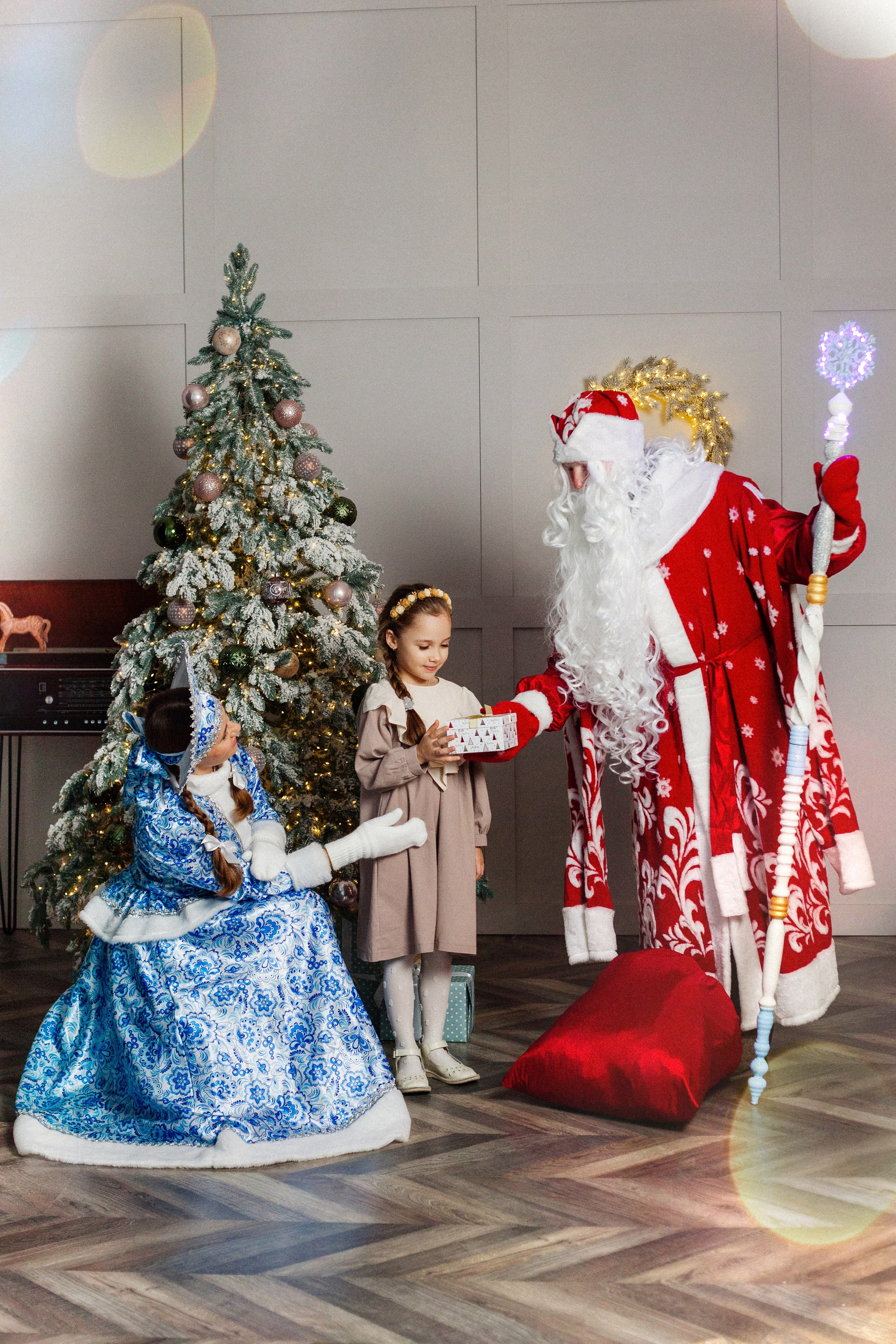 Дед Мороз и Снегурочка. Портретный, семейный, свадебный фотограф в Брянске Маргарита Василькова