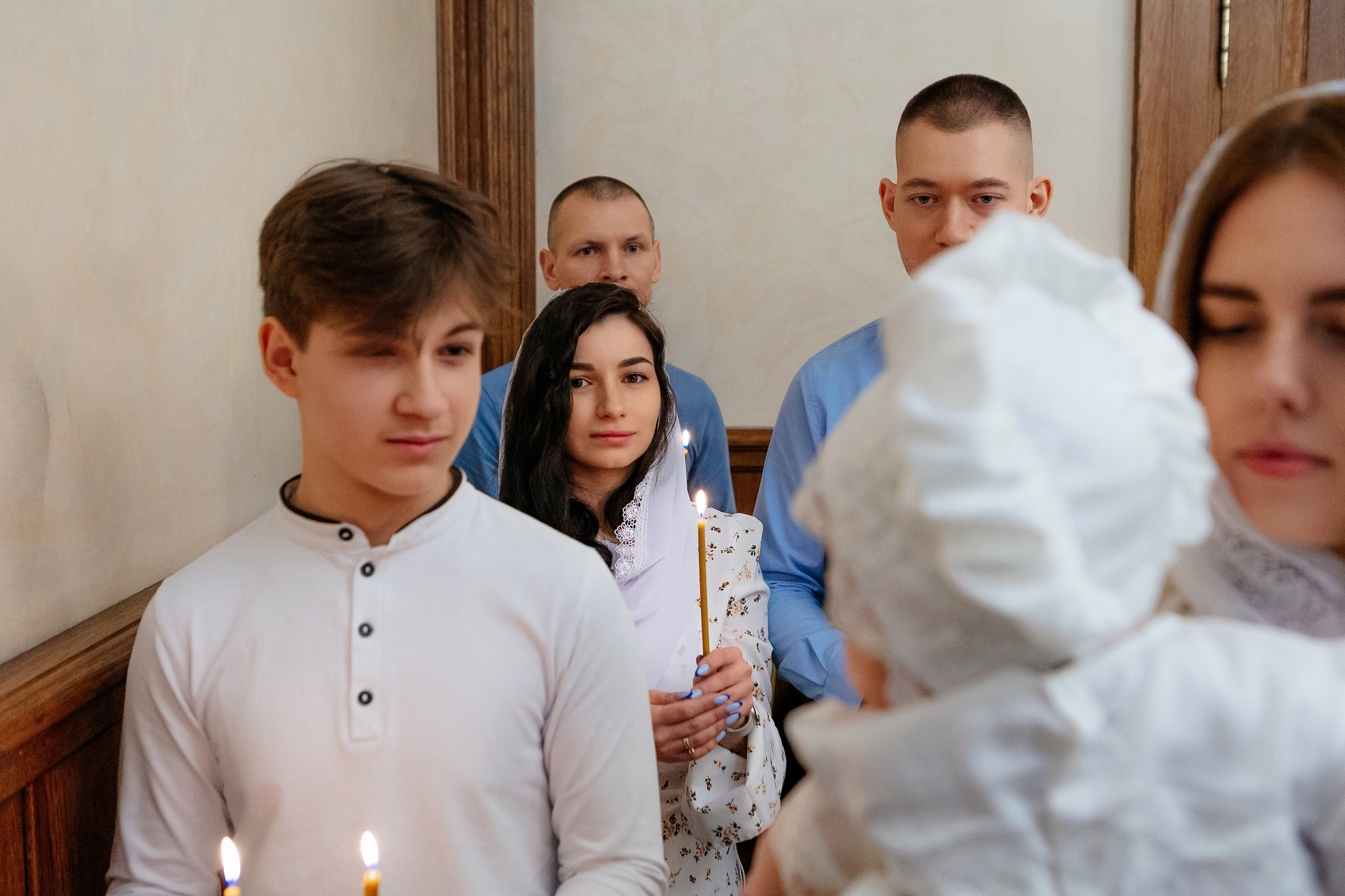 Крещение Амелии. Семейный и детский фотограф в Москве Александра Мак