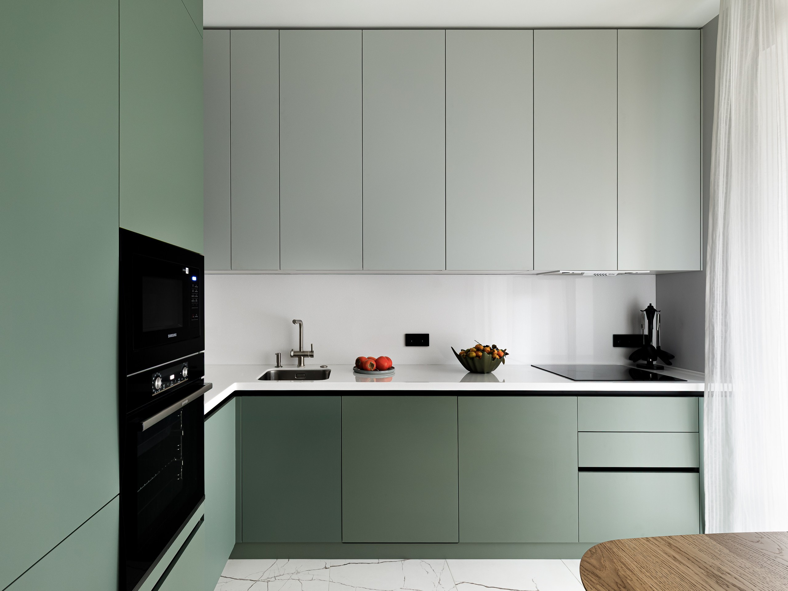 Современная двушка в ЖК Алиа. Дизайнер Екатерина Абдуллина «AEdesign»