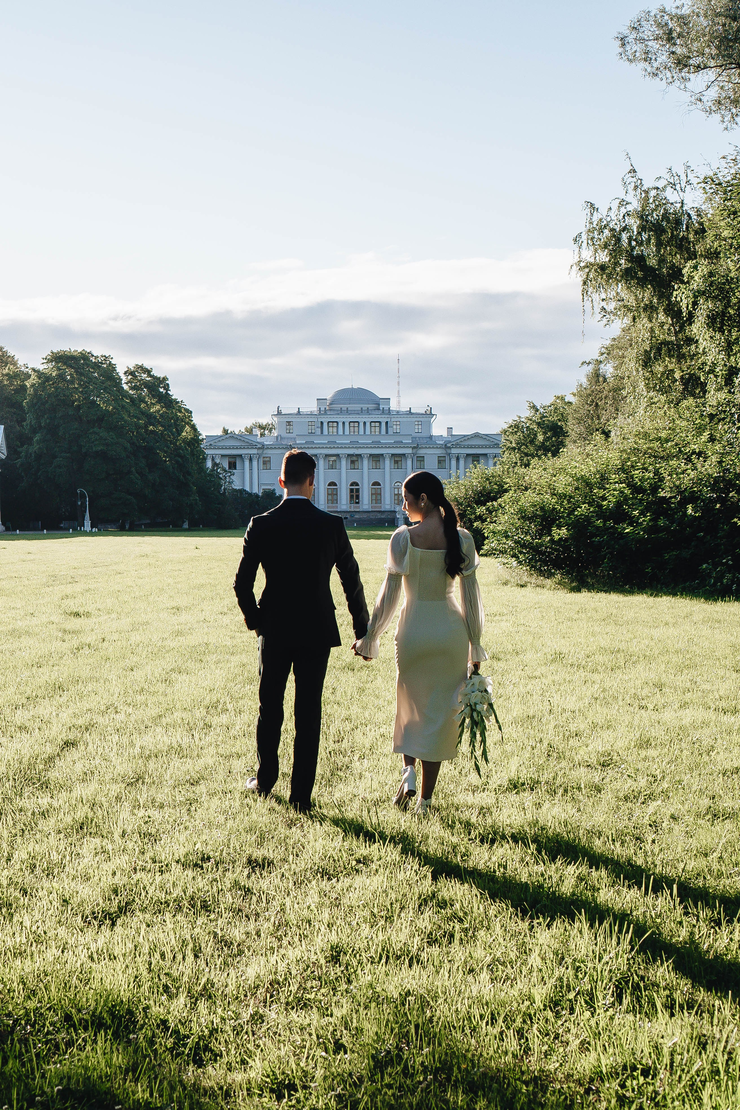 СВАДЕБНАЯ СЬЕМКА НА РАССВЕТЕ НА ЕЛАГИНОМ ОСТОРОВЕ. Профессиональный фотограф, Санкт-Петербург — Виктория Богомолова