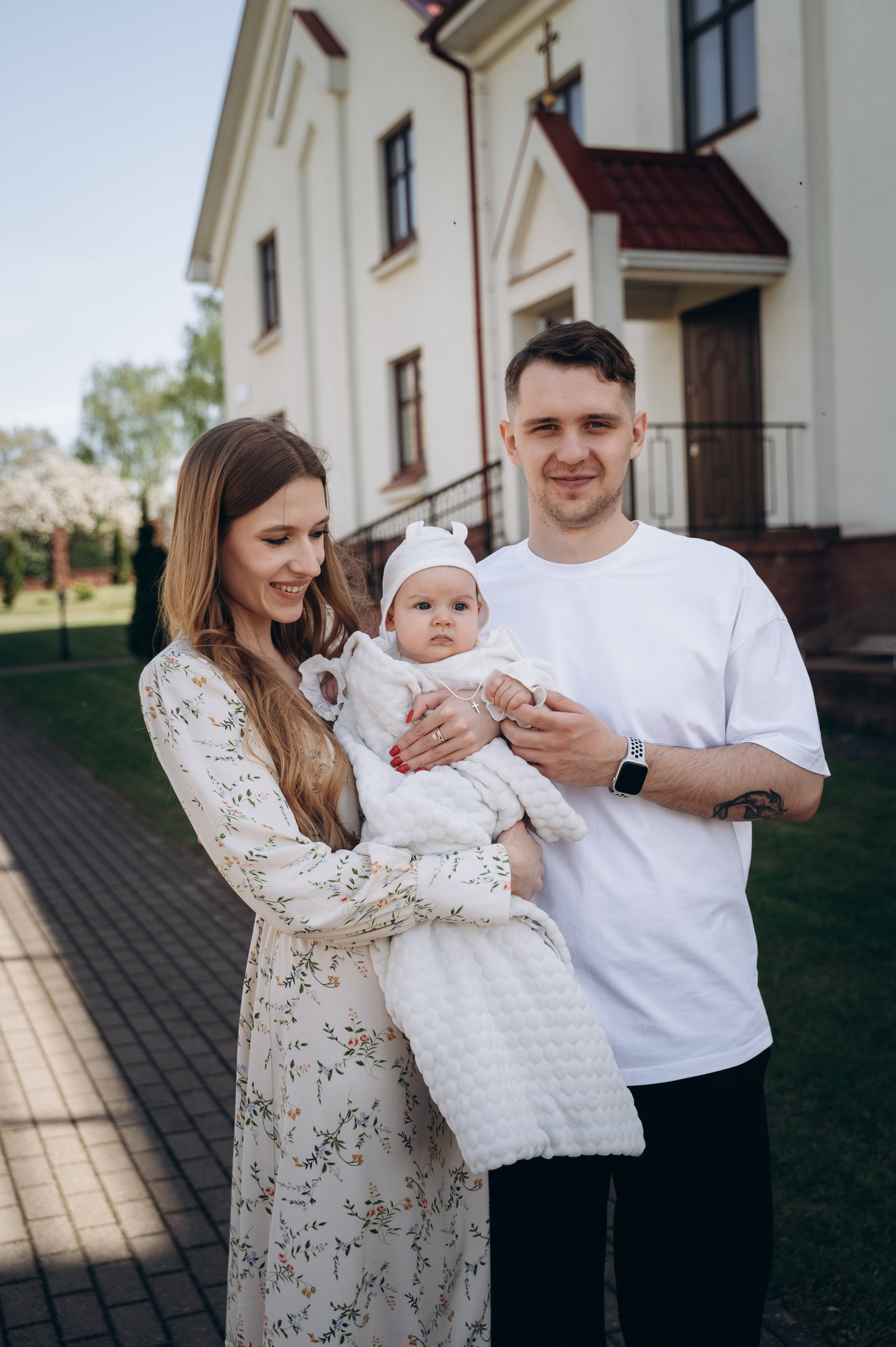 Крещение Леи (Костёл Святого Духа). Семейный фотограф в Минске Дарья Дреко