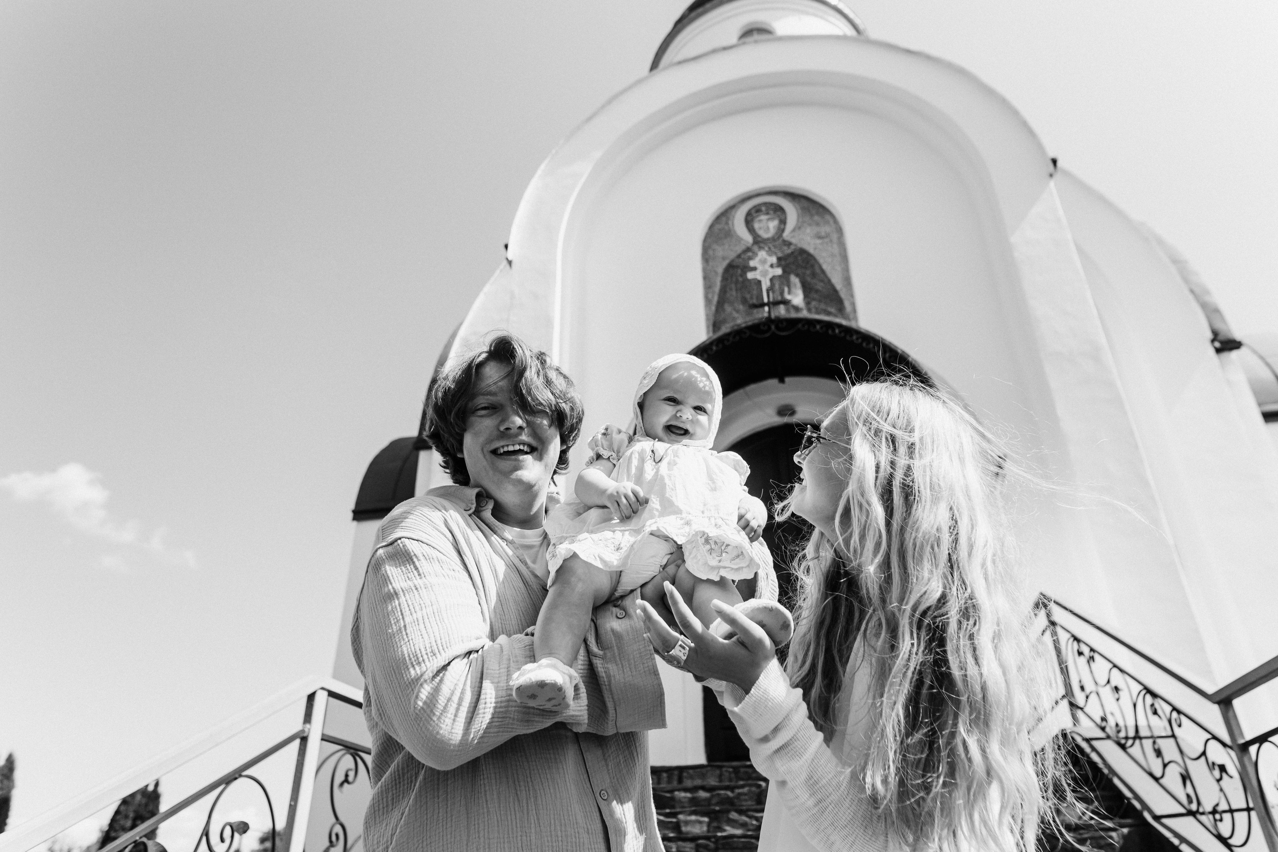 Крещение Мишель, гп. Ивенец, храм Ефросинии Полоцкой, август 2025