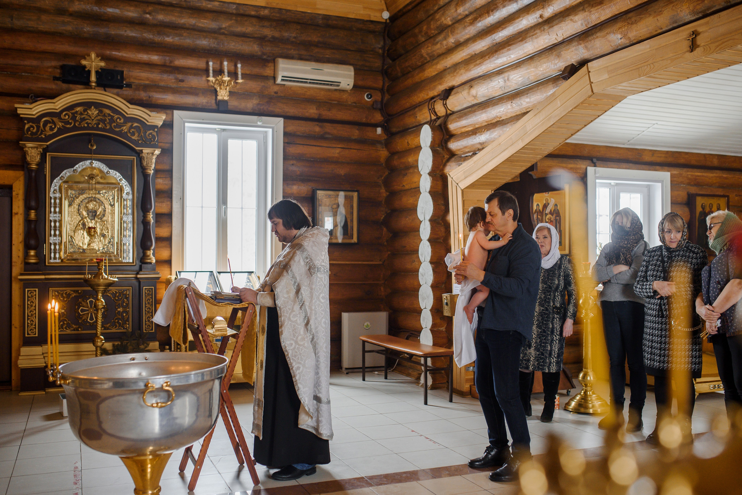 Крещение Севы. Храм во имя святого благоверного князя Дмитрия Донского (ГПЗ). Свадебный и семейный Фотограф в Пензе Татьяна Лапоногова