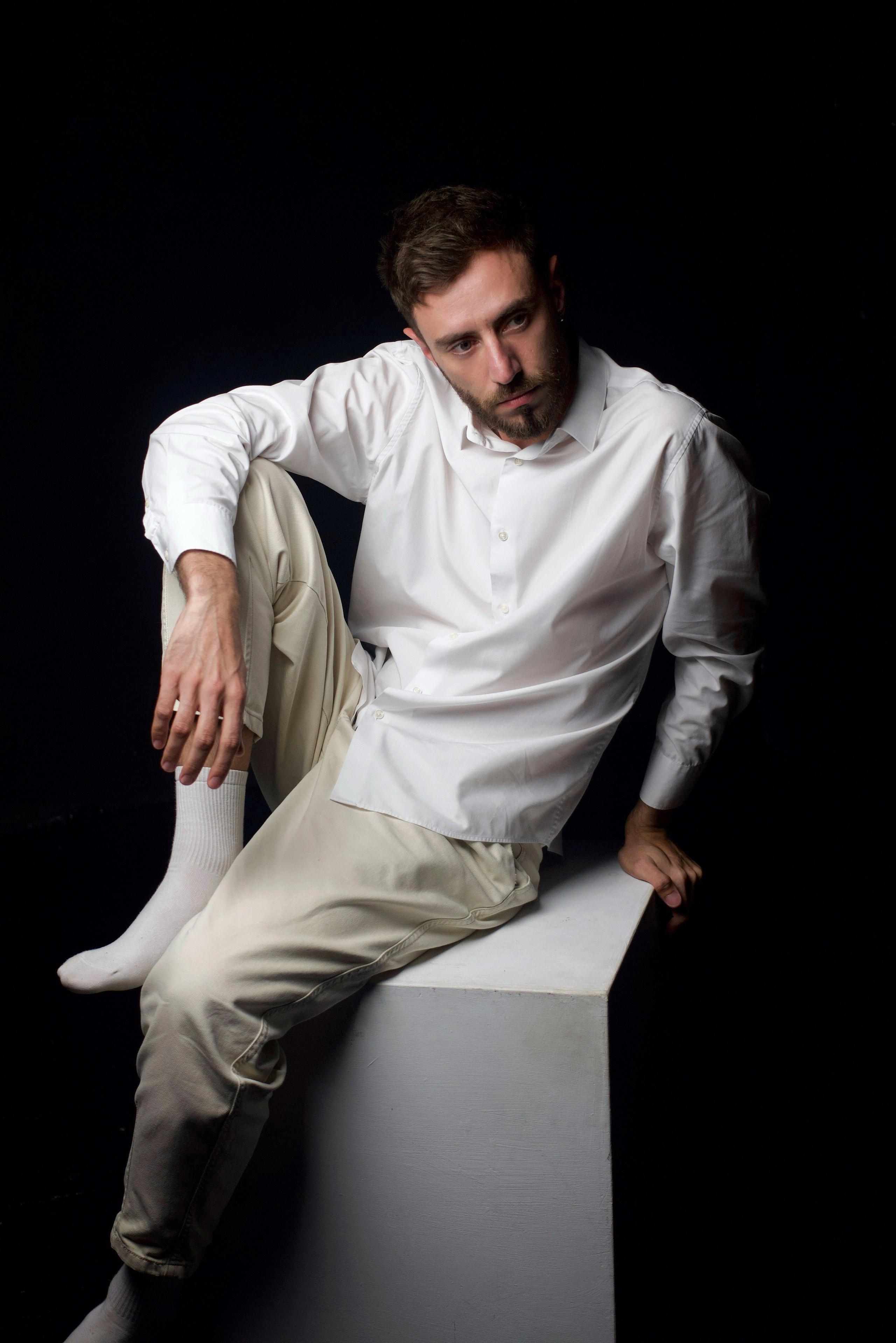 Иван, студия VOGUE. Photography Eva