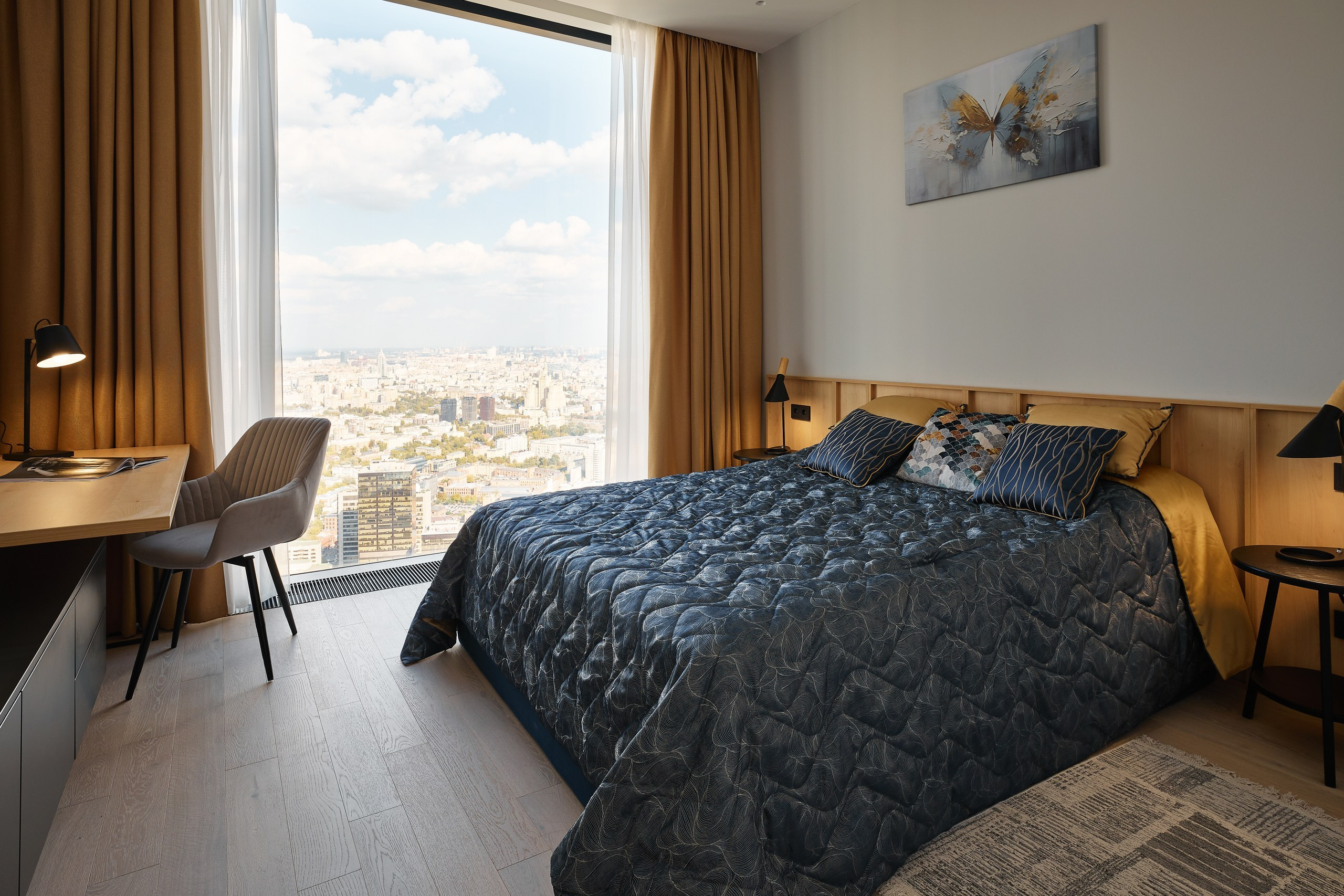 Съёмка видовых квартир Capital Towers в Москве. Антон Артюшин, портретный фотограф. Москва