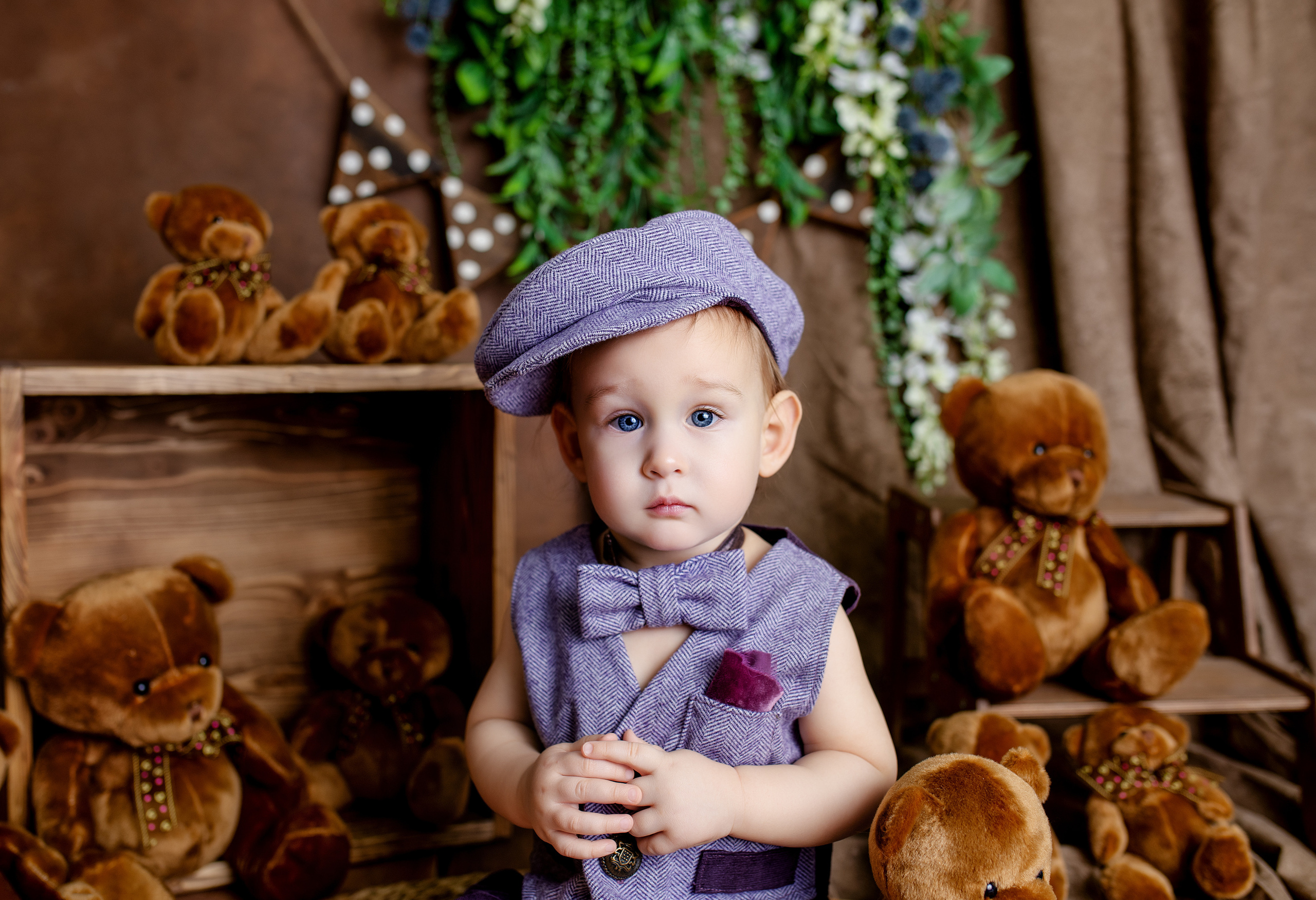 Фотосессия годовалых малышей в Ярославле. Наталья Михайлова Фотограф новорожденных в Ярославле