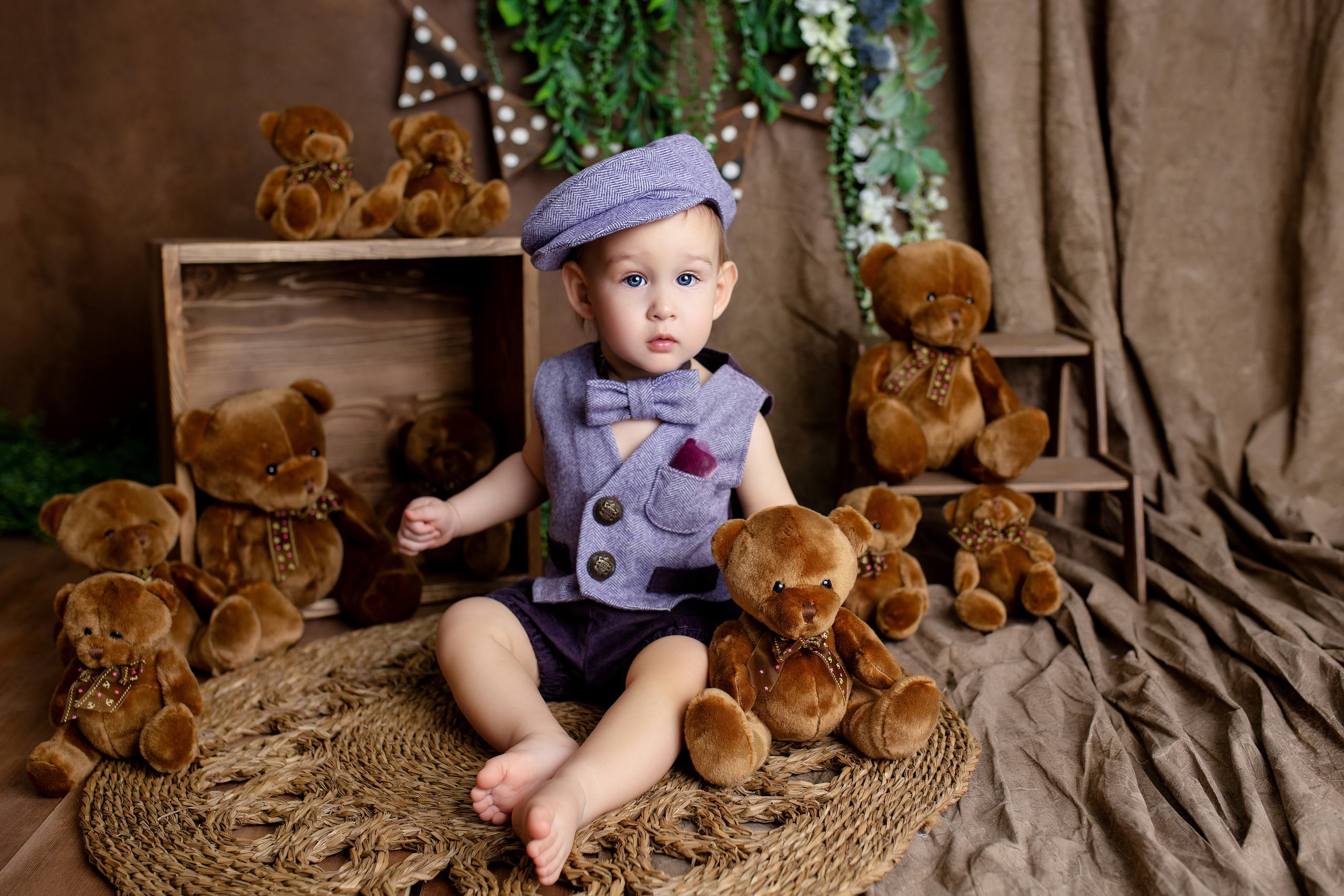Фотосессия годовалых малышей в Ярославле. Наталья Михайлова Фотограф новорожденных в Ярославле