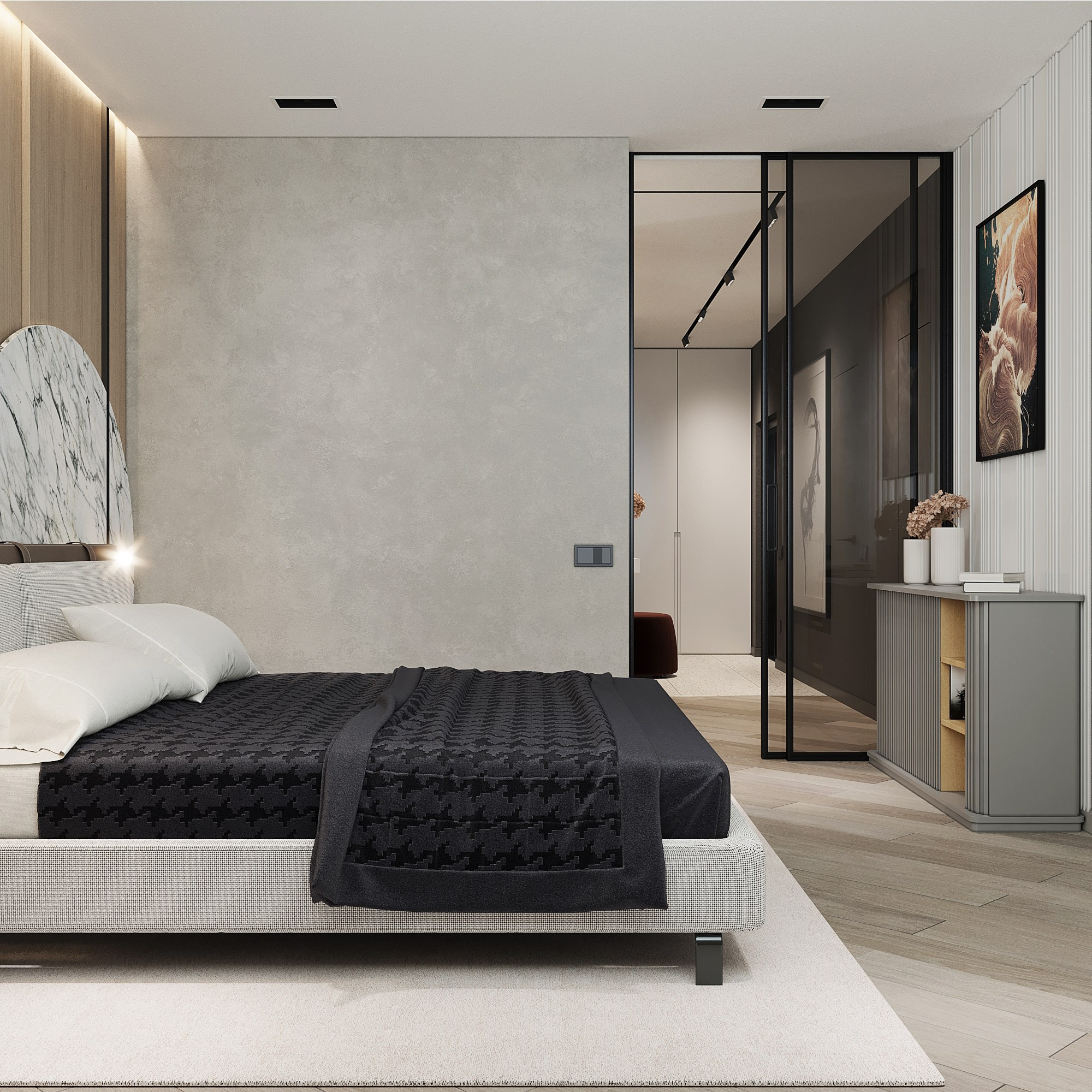 ЖК «RiverSide», 80 м². Room Design Studio