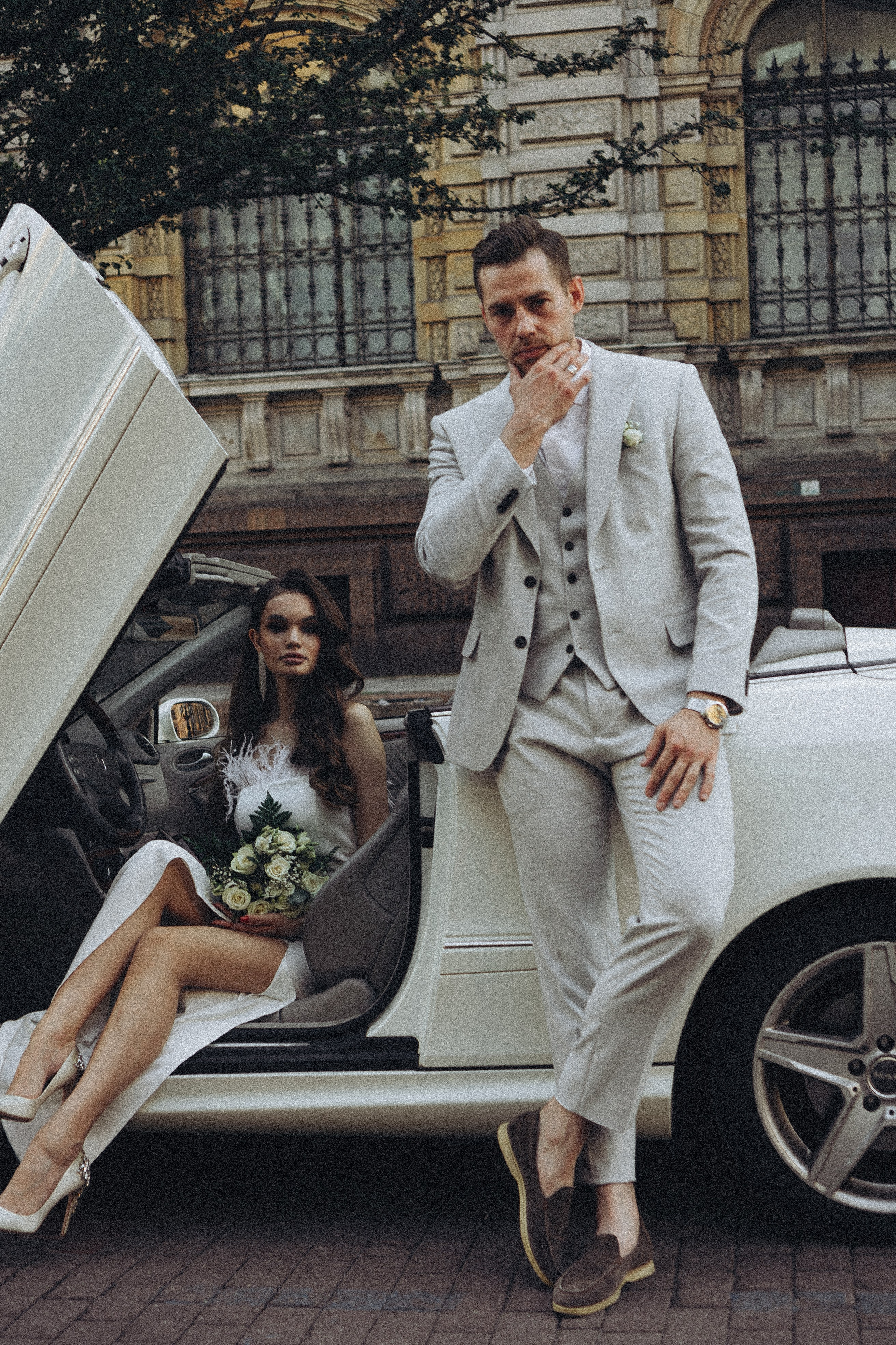 Свадебная сьемка у академии Штиглица. Профессиональный фотограф, Санкт-Петербург — Виктория Богомолова