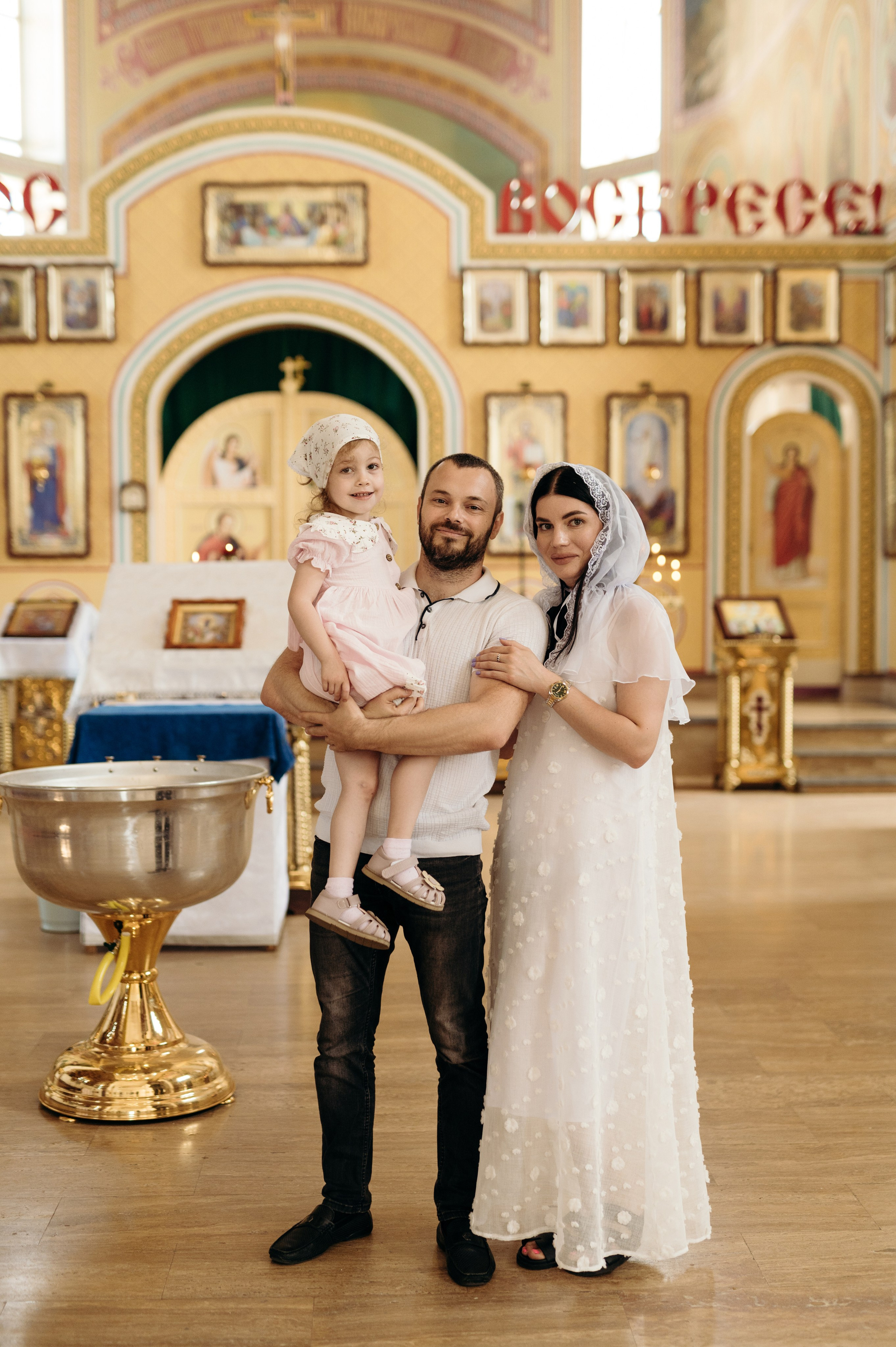 Крещение Давида. Фотограф в Краснодаре Скубицкая Альбина