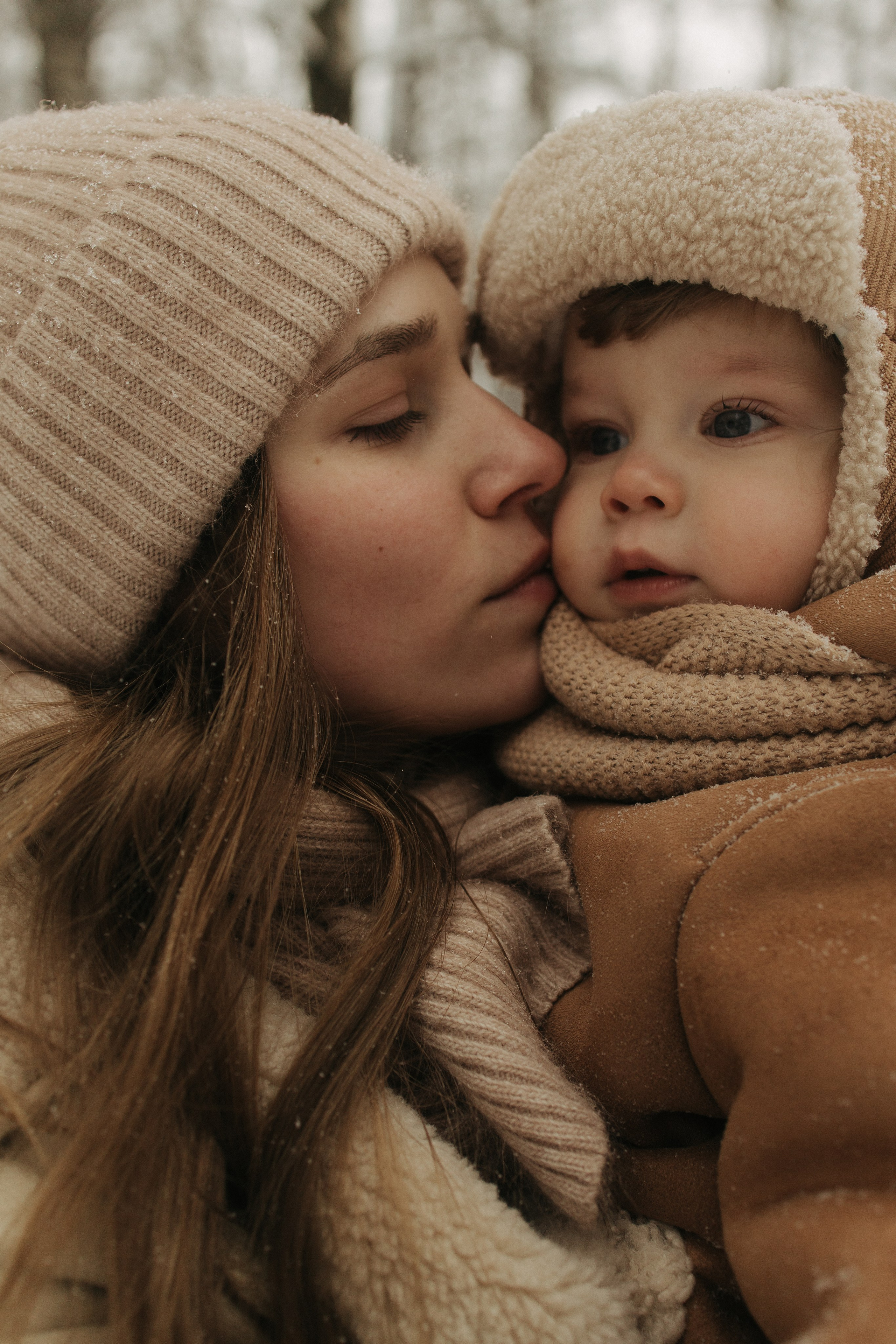 Снежный лес. Фотограф Анастасия Бобылева, Москва и Московская область