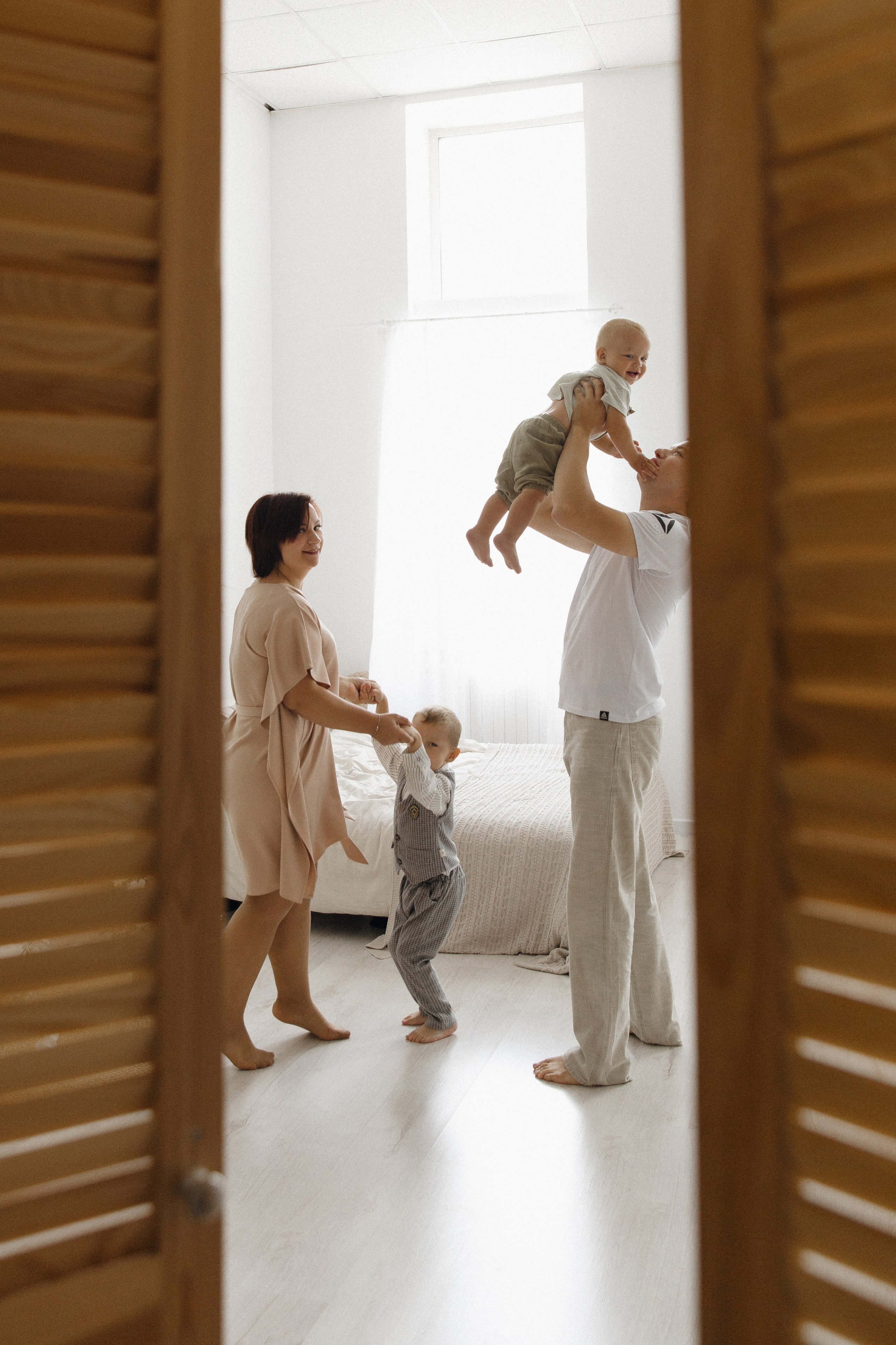 Мама и три любимых мужчины. Свадебный фотограф Фадеева Алёна