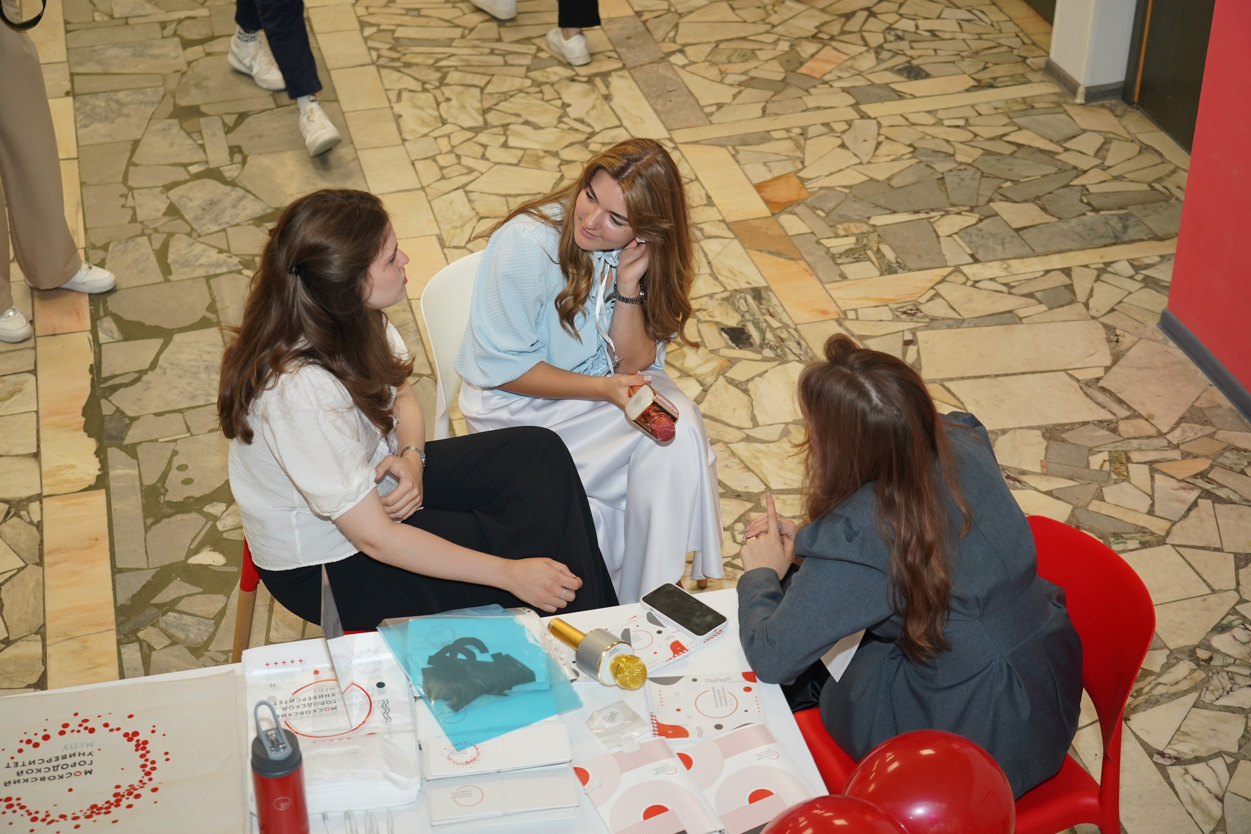 Съемка университетского мероприятия