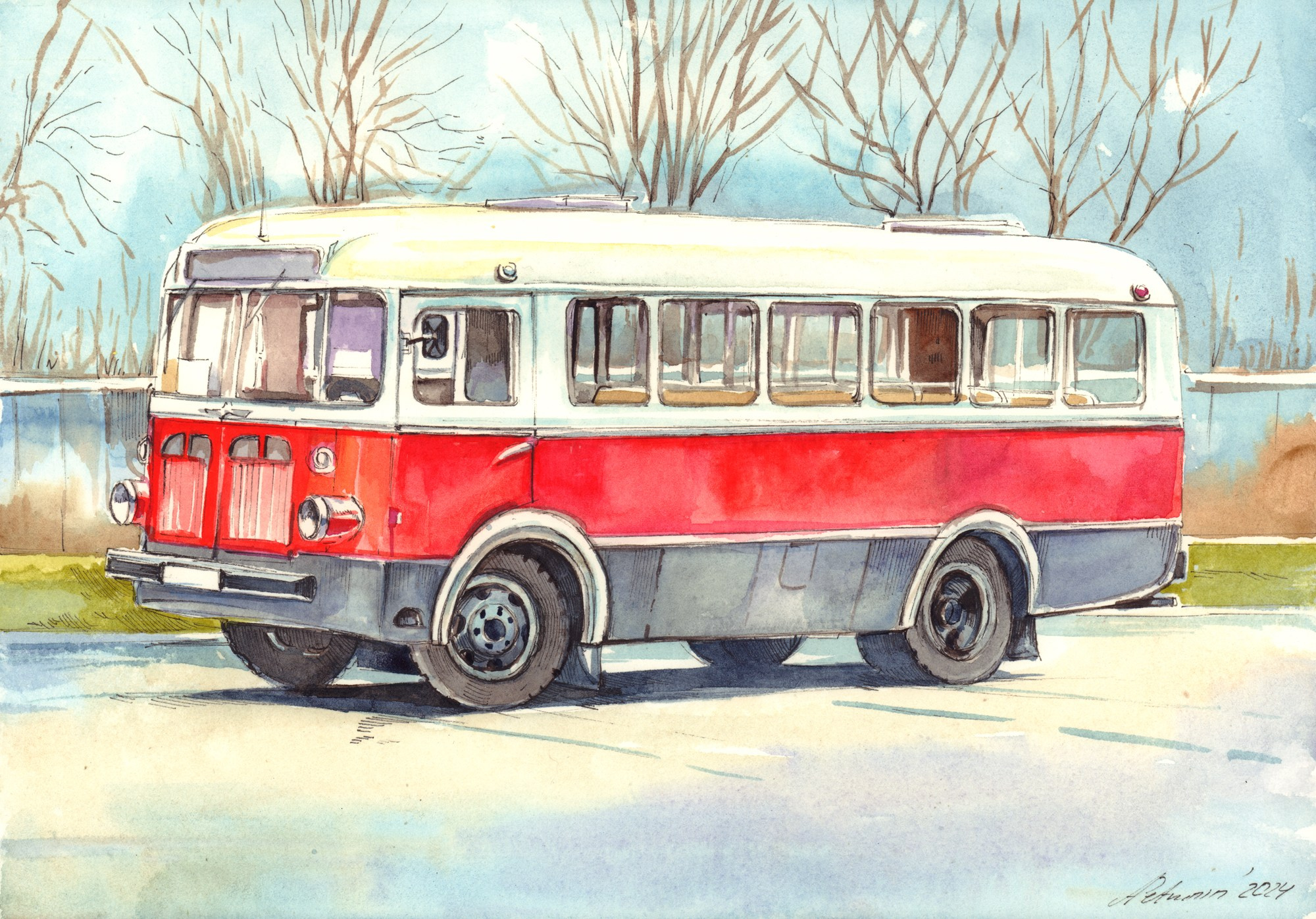 Художник Александр Петрунин