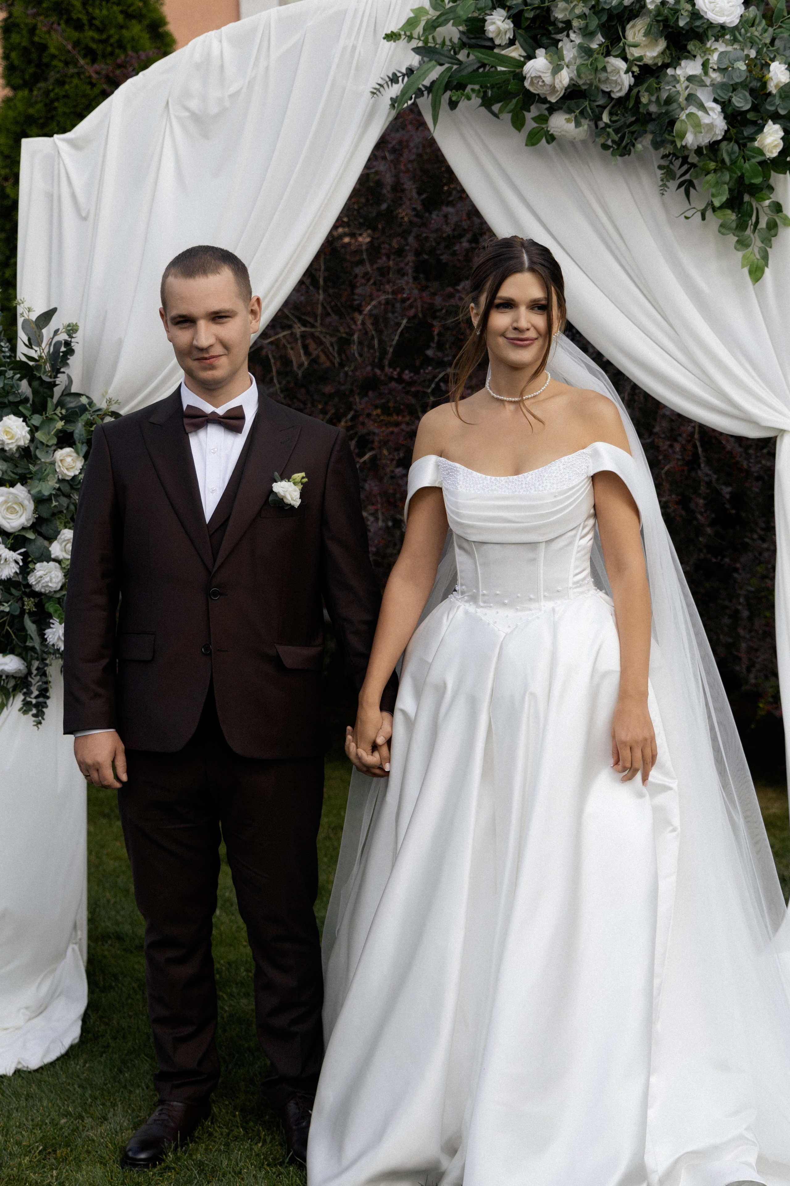 Свадебная фотосессия Анастасии и Игоря в Усадьбе Легенда. Свадебный фотограф в Минске/Беларуси Сергей Спиридонов