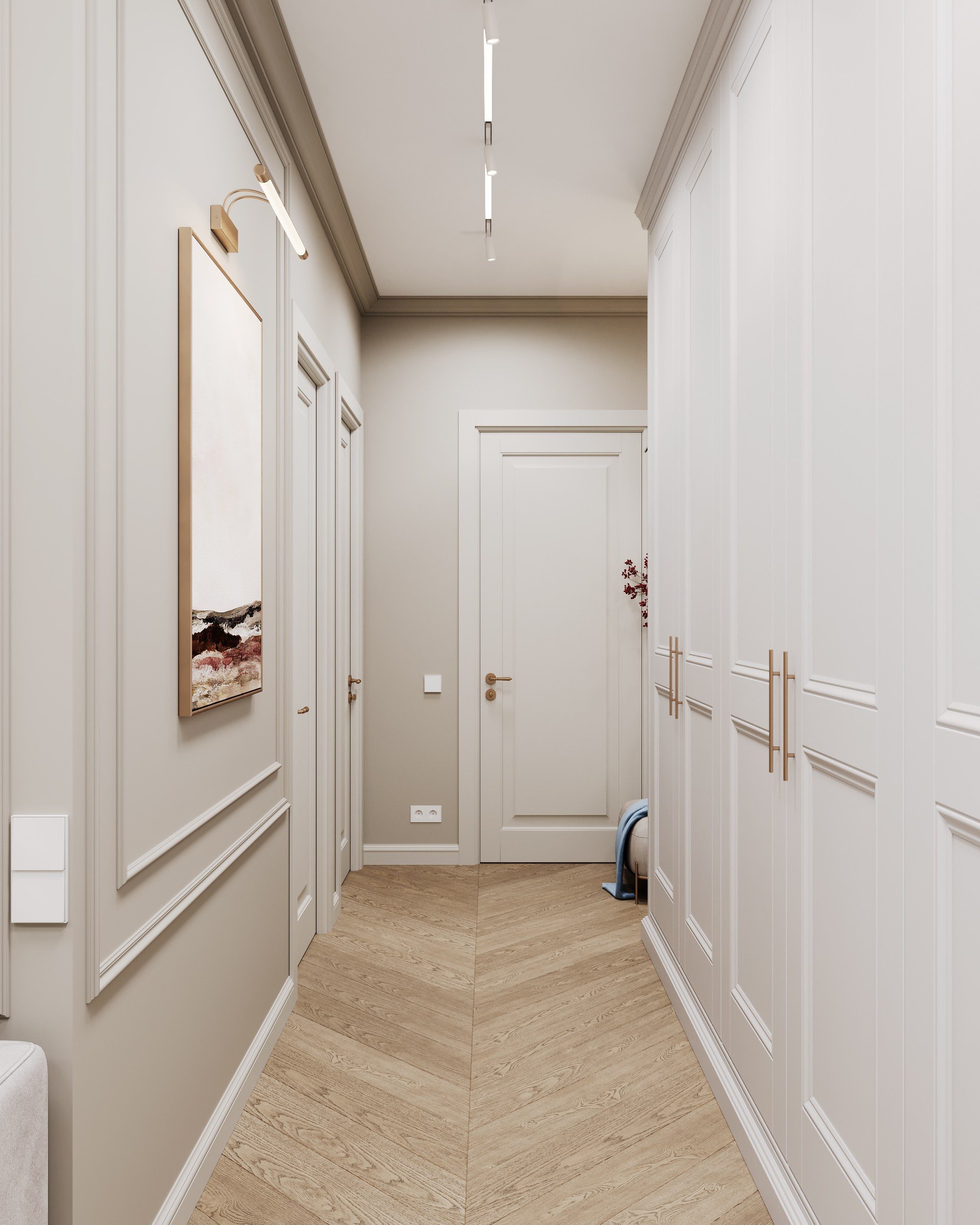 Color Classic. Дизайн интерьера | 3D визуализация | Миланская Марина