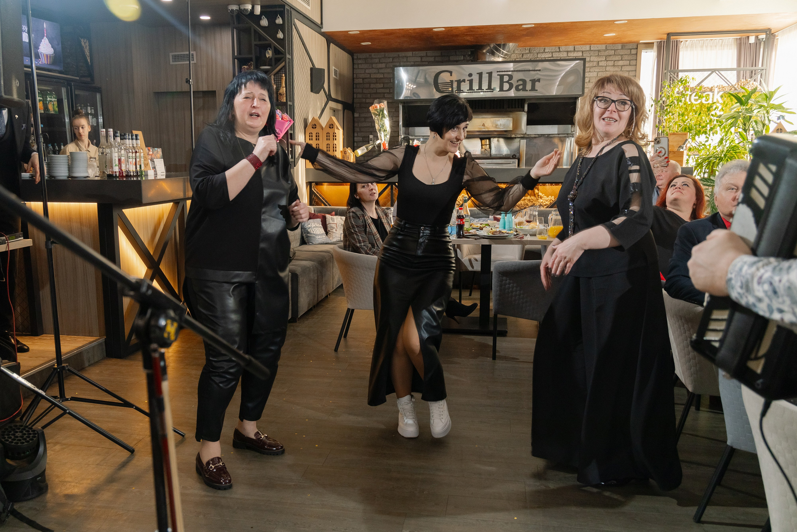 Фотосъемка юбилея в кафе BALDENINI в Минске. Свадебный фотограф в Минске/Беларуси Сергей Спиридонов