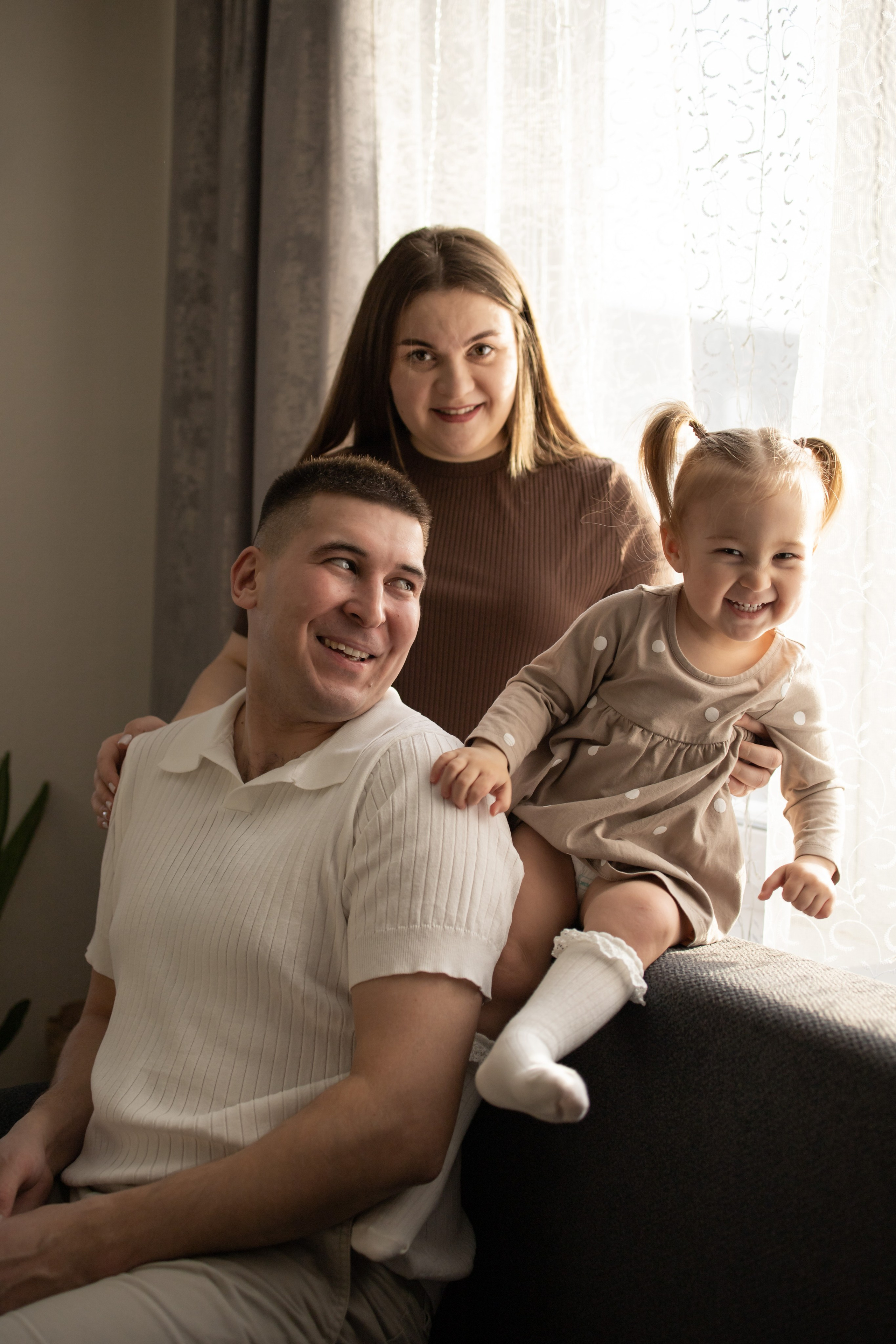 Домашняя съёмка. Семейный фотограф Киргинцева Анастасия Тюмень