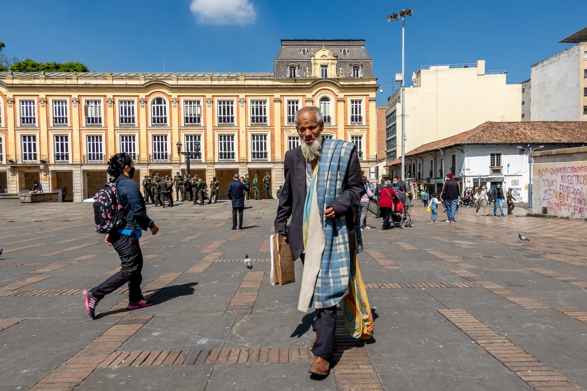 Богота, столица Колумбии. Bogotá, the capital of Colombia. Фотограф Алексей Скоробогатько