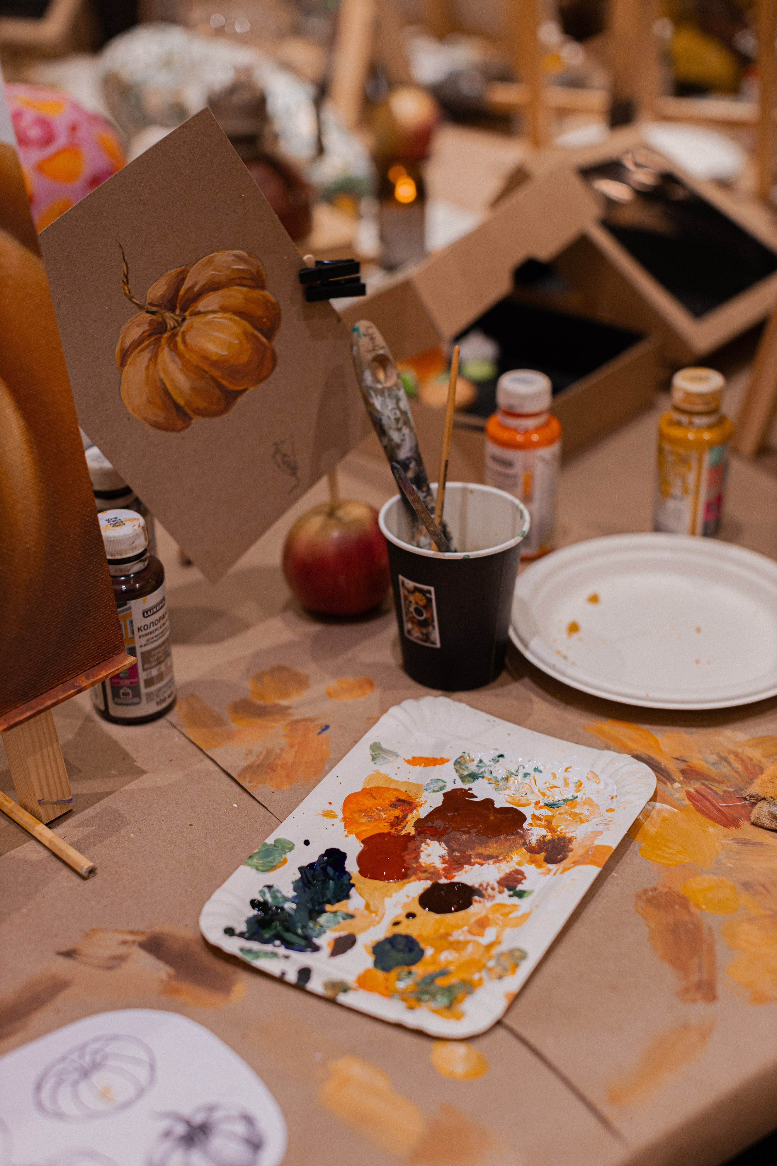 Мк Тыквы. Анастасия Ракчеева Художник