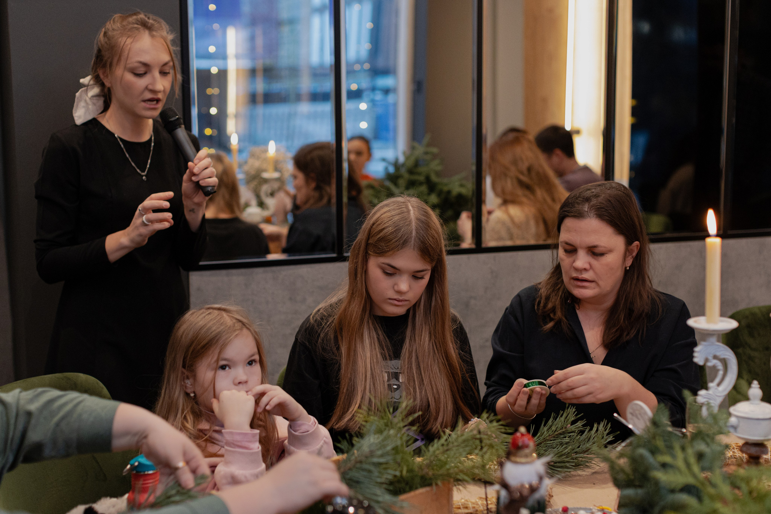Мк Новогодний Венок. Анастасия Ракчеева Художник