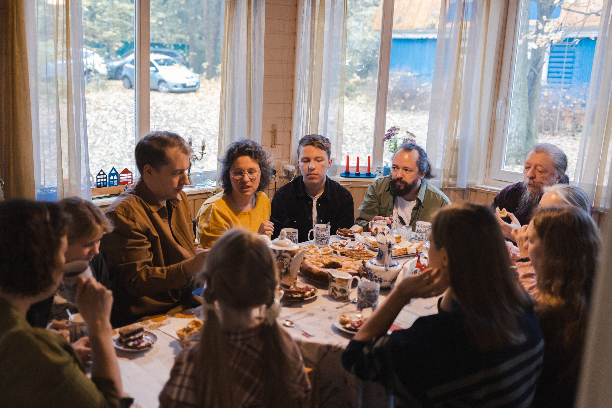 Five o'clock (история большой семьи). Семейный фотограф в Москве