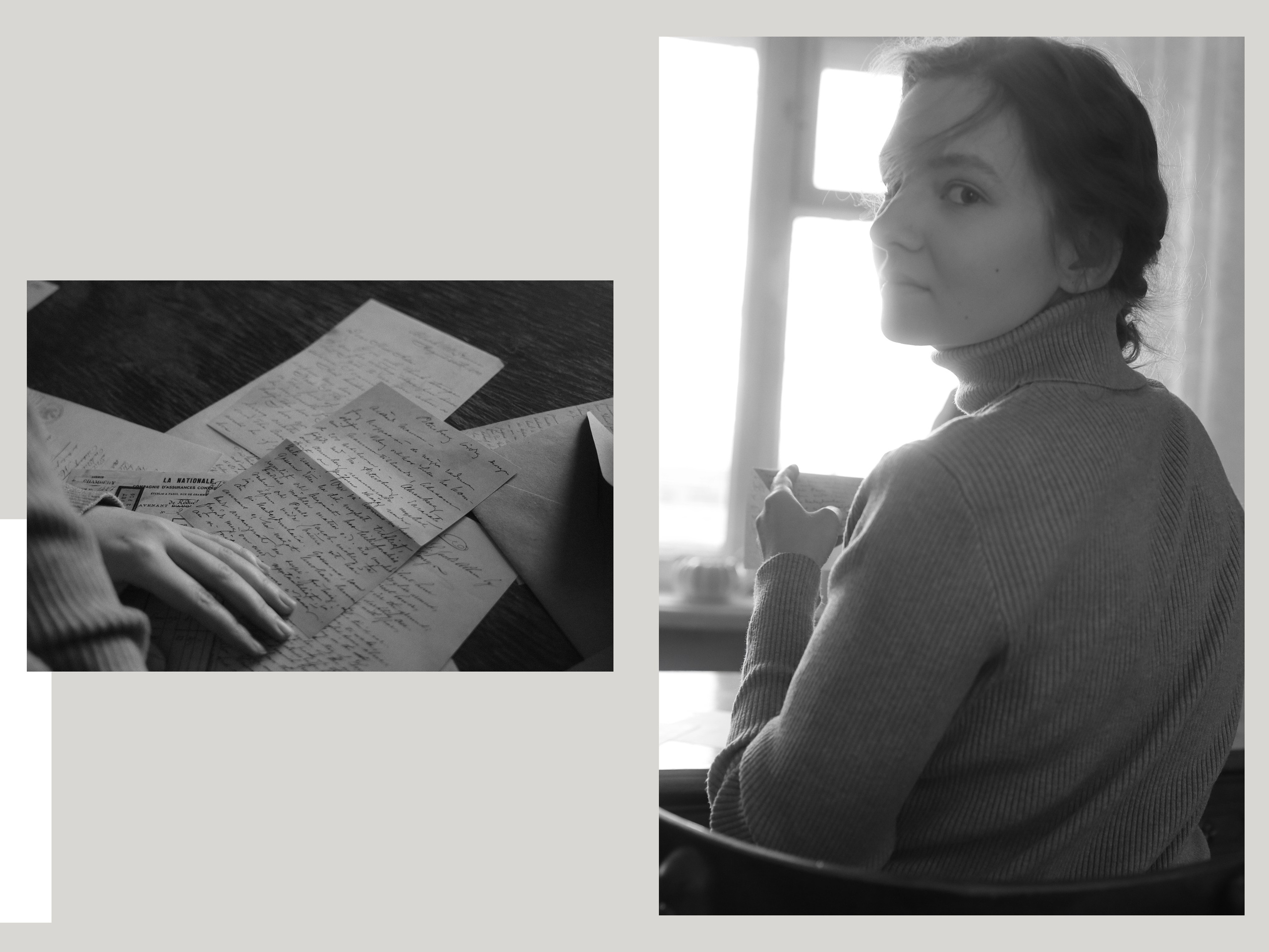 Une lettre. Фотограф Алёна Мирзатуллаева