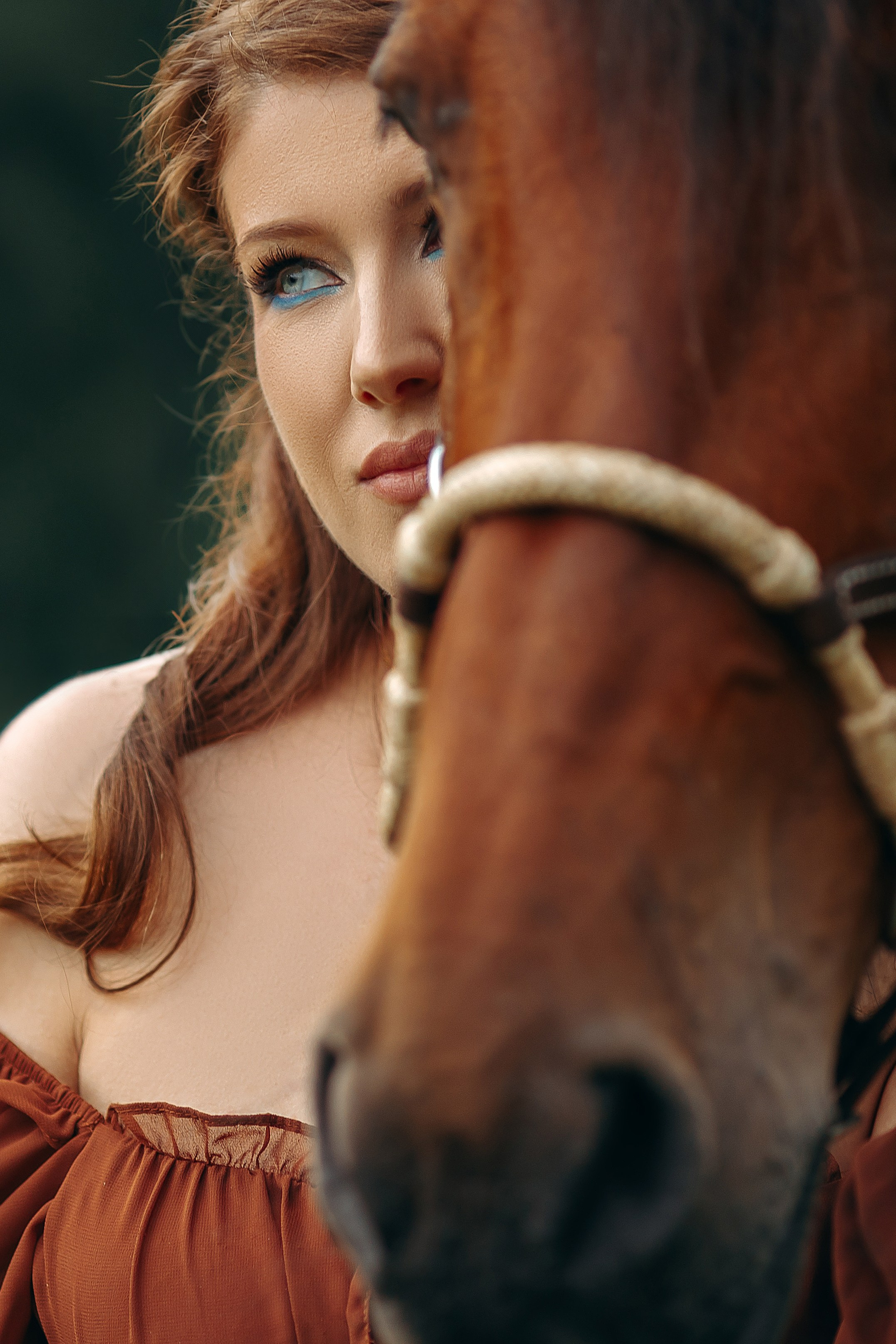 Елена и Талисман. Анна Молчанова конный фотограф в Тюмени | фотосессии с лошадьми Тюмень