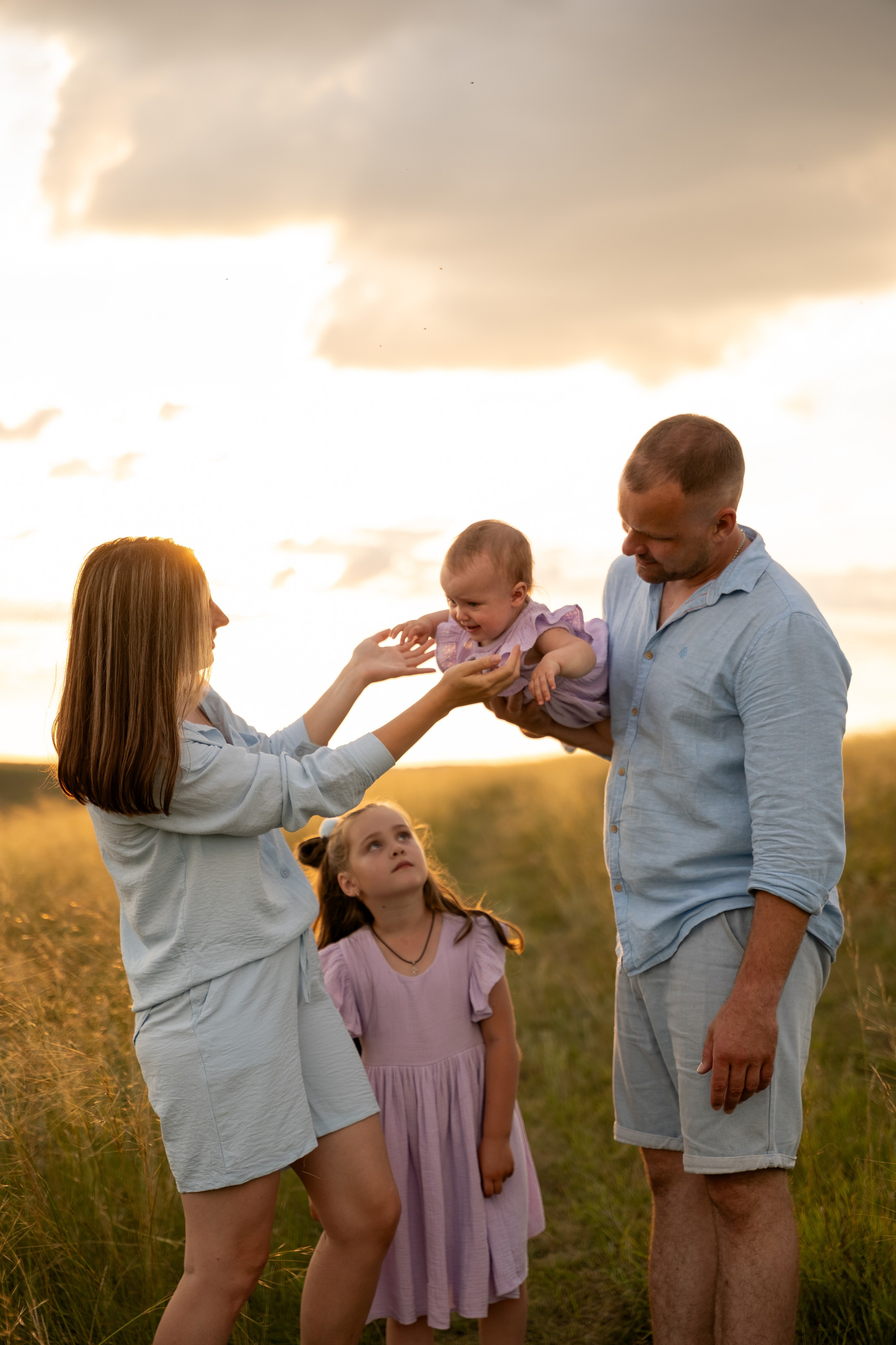Семейный закат. Фотограф в Ульяновске Александра Григоровских