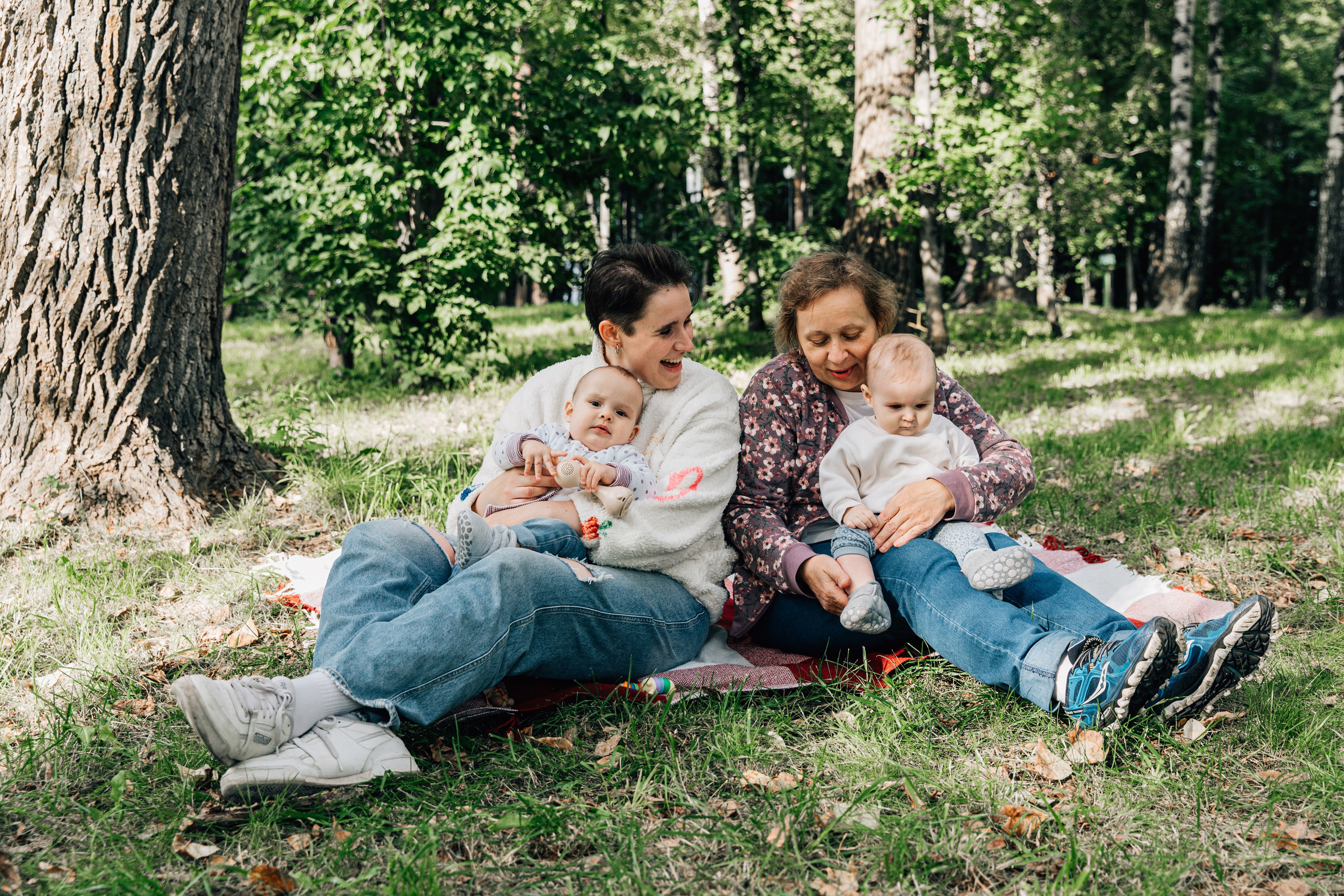 Аня, Вера, Кира и мама. Фотограф-анималист в Москве Соломонова Варвара