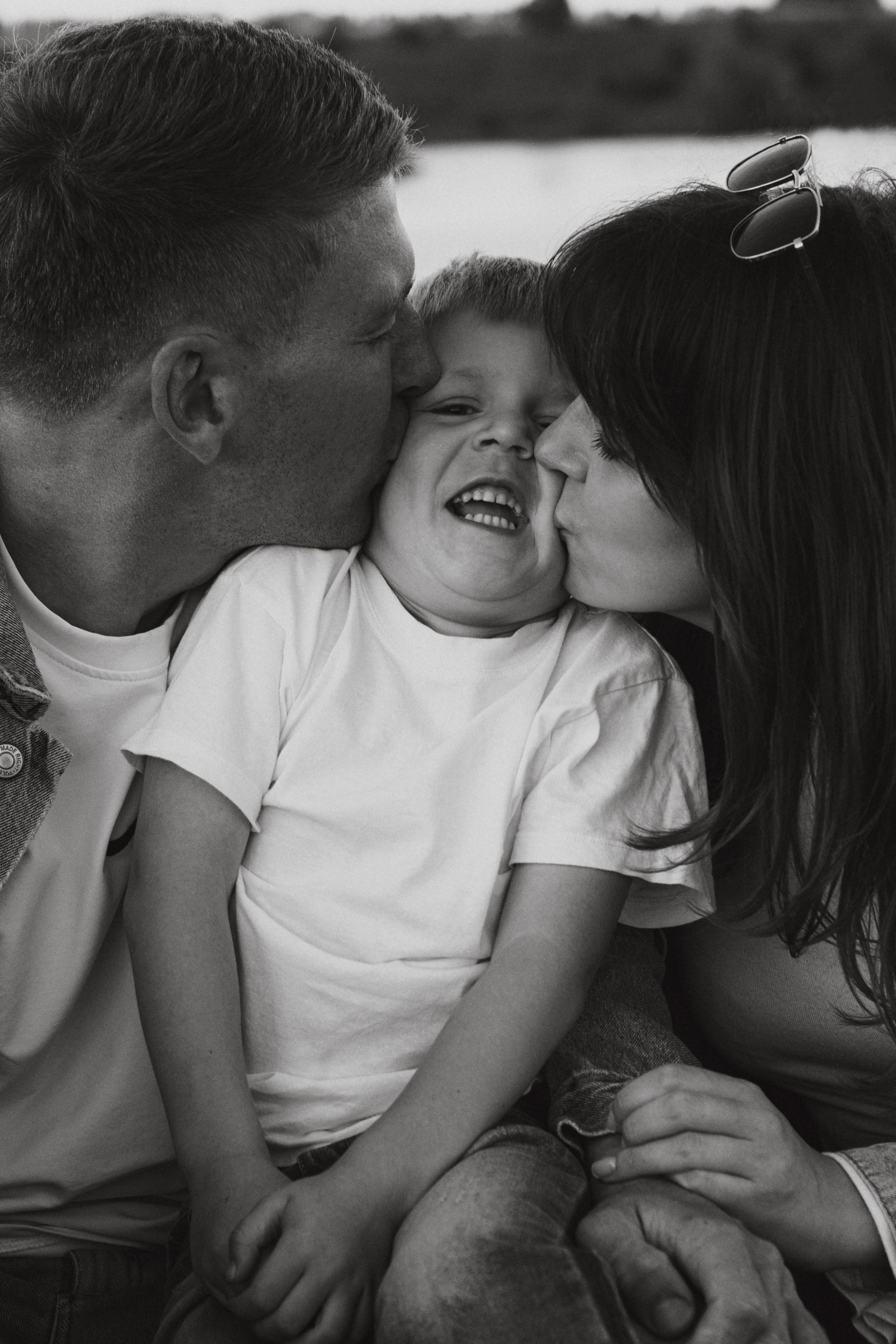 ЧБ семейная. Фотограф Бойко Антонина