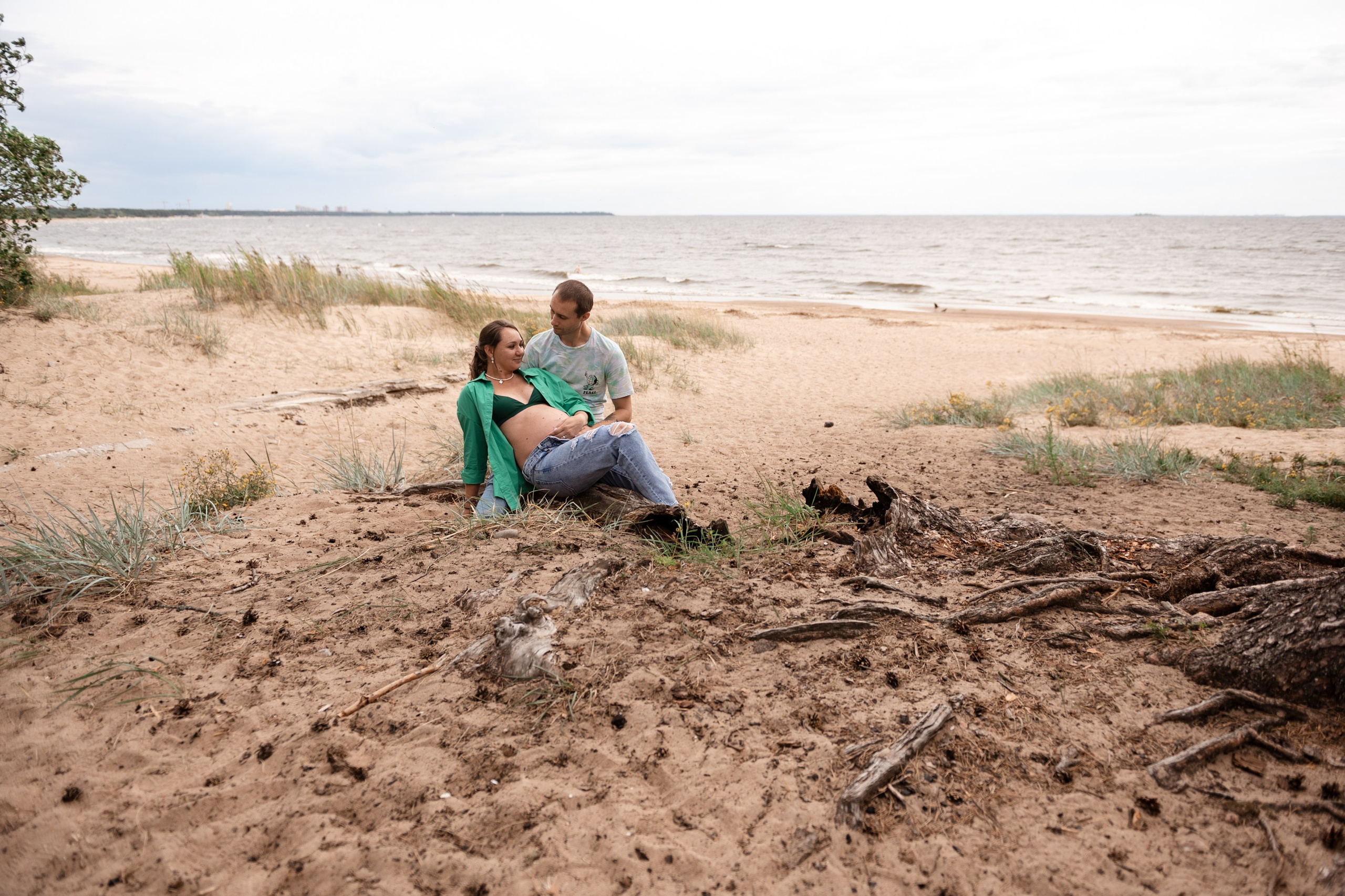 Финский залив. Мы тебя ждем, малыш!. Свадебный и семейный фотограф София Невская