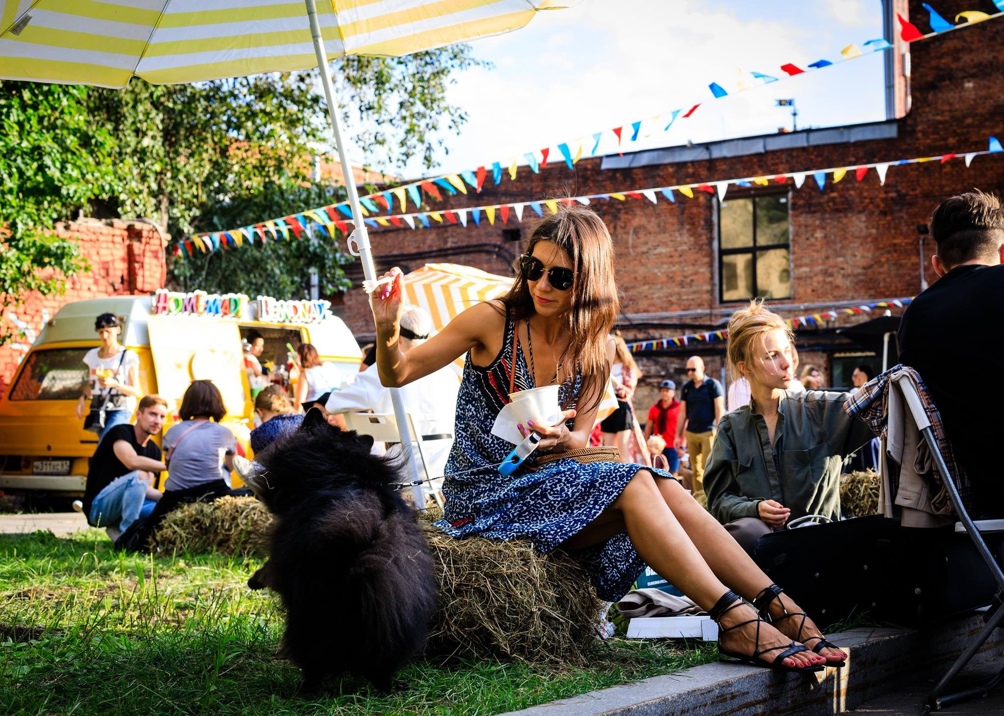 19 августа 2018 на Стрелке / фото Лена Стребкова. Фотоотчеты «Ламбада-маркета»