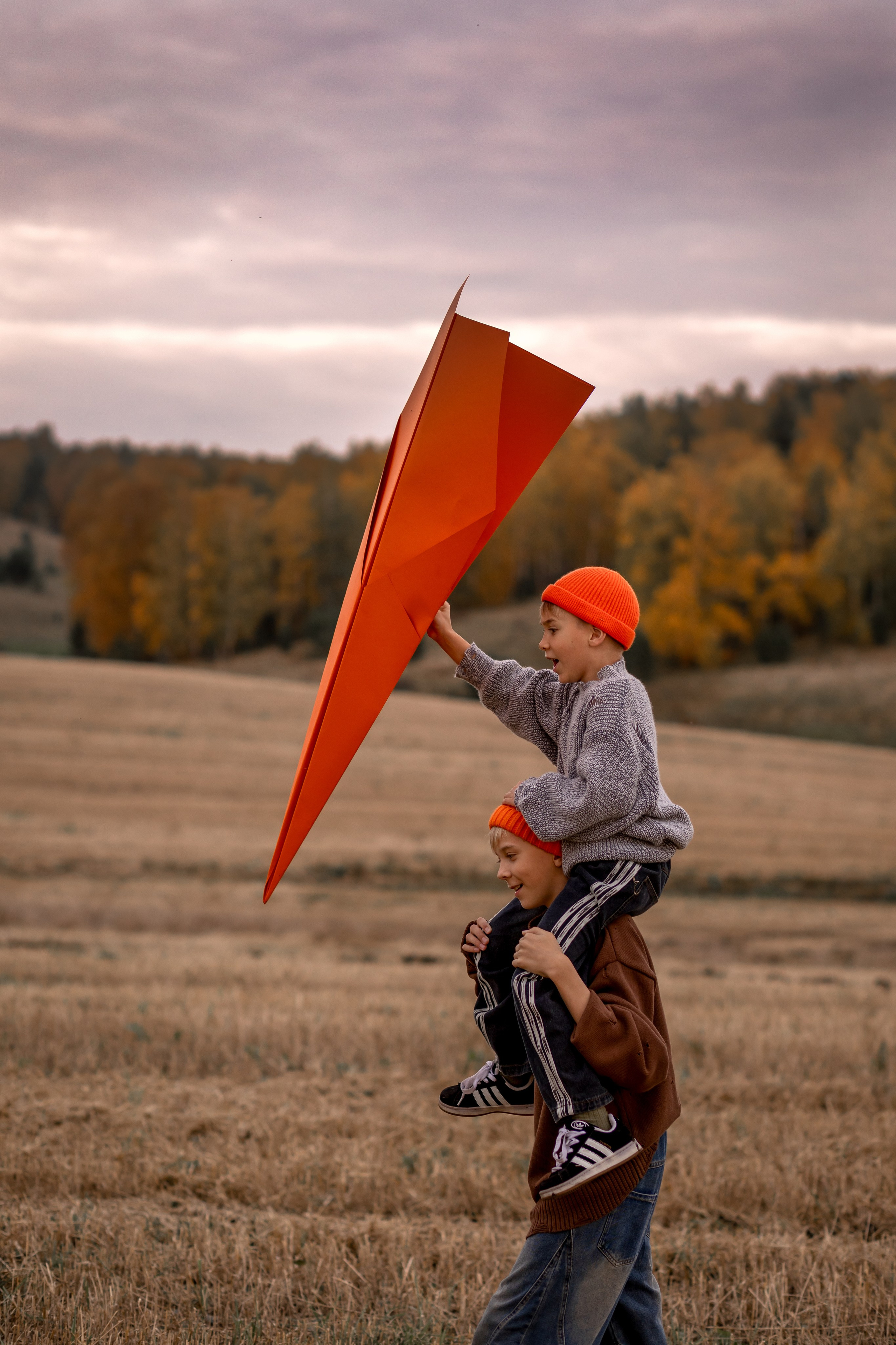 Оранжевое настроение. Детский и семейный фотограф в Красноярске Елена Коровкина