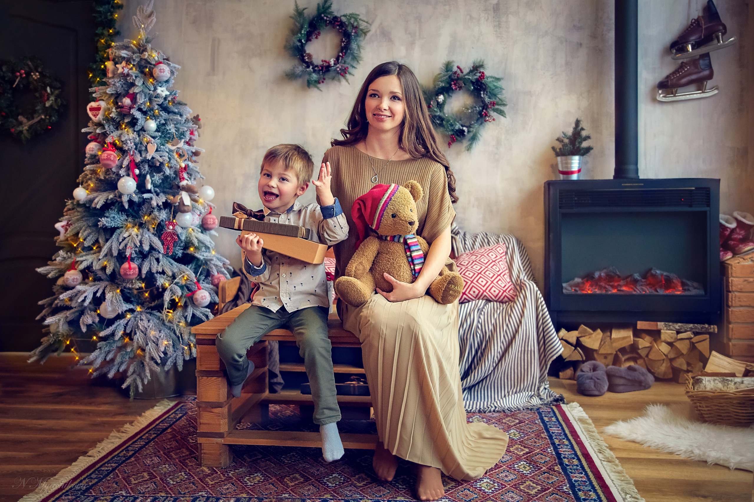 Съемка семей на улице в Нижнем Новгороде и в Сартаково. Детский и семейный фотограф в Нижнем Новгороде Мячикова Наталья