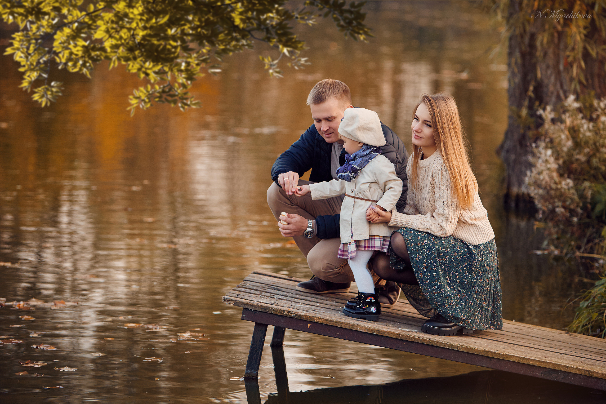 Съемка семей на улице в Нижнем Новгороде и в Сартаково. Детский и семейный фотограф в Нижнем Новгороде Мячикова Наталья