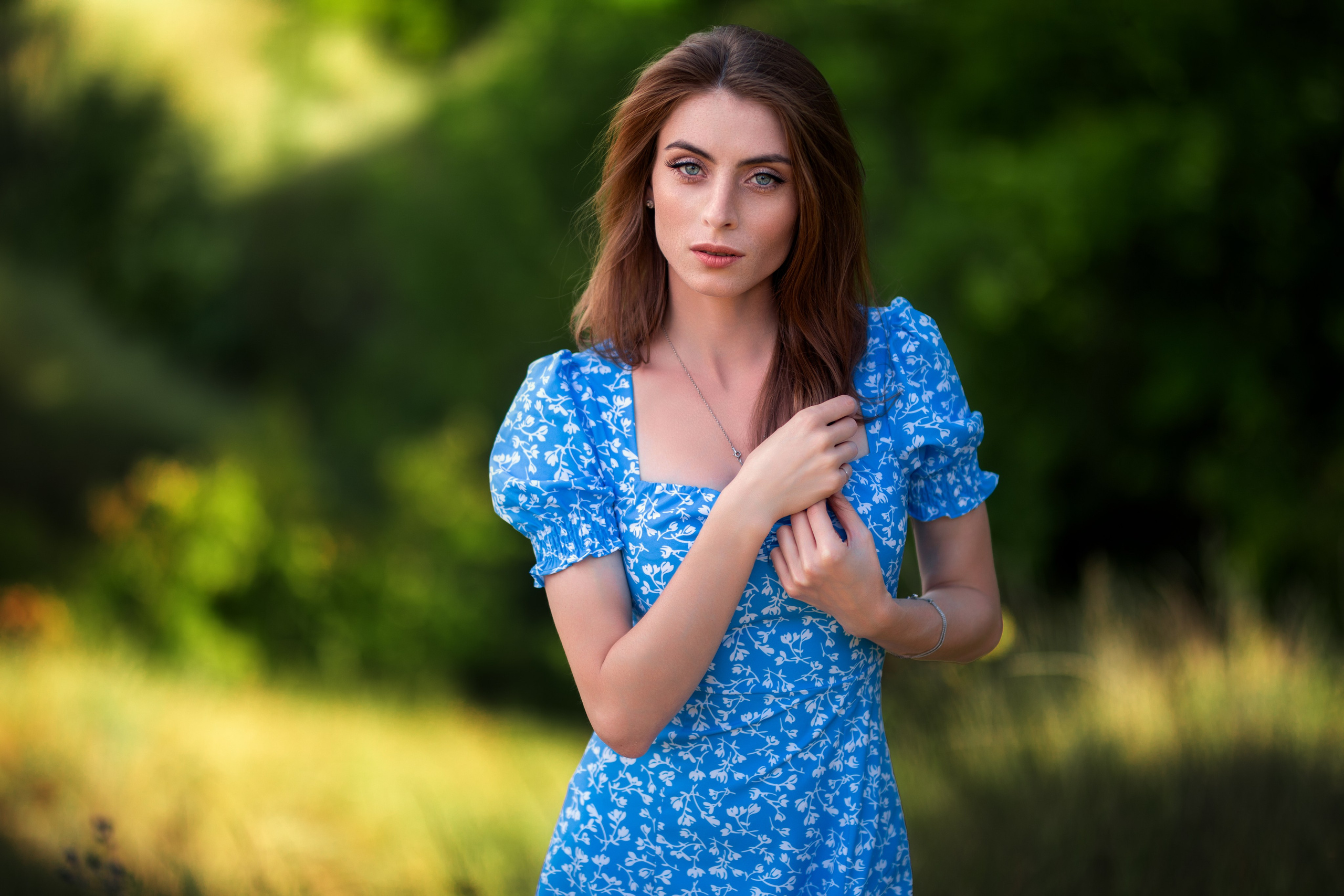 Фотосет на природе с Надеждой в формате для «себя»