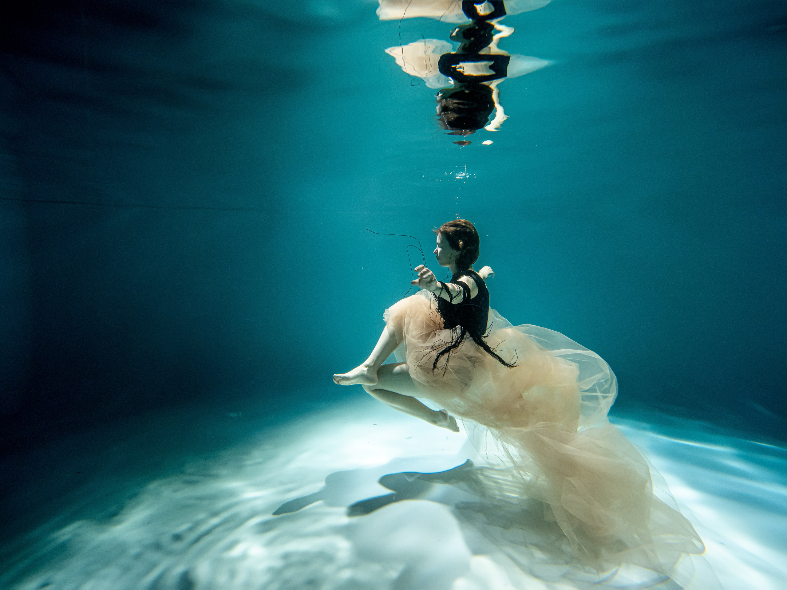 Подводные сьемки в OceanStars. Творческие сьемки