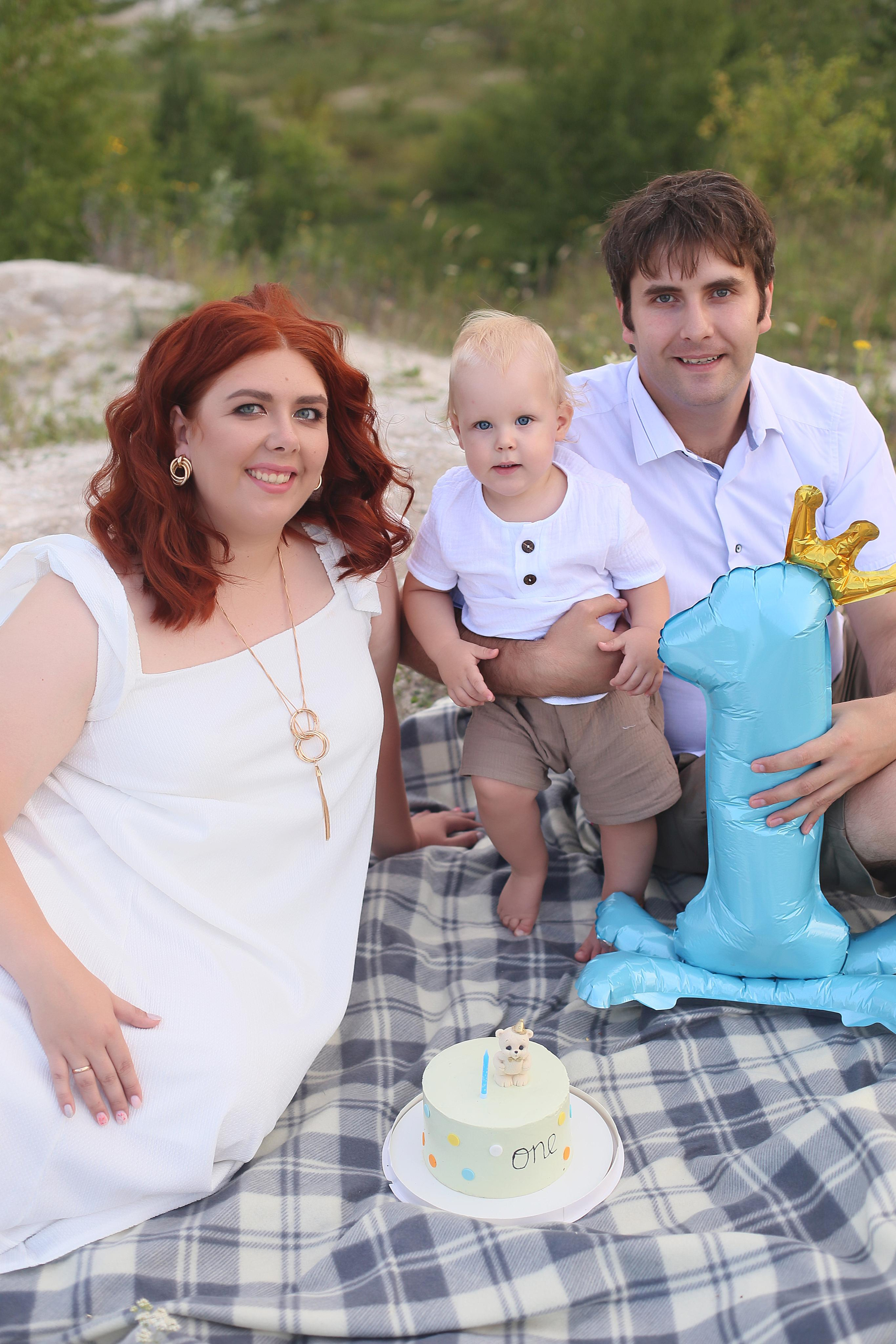 Годик в Белом Колодце. Семейный фотограф в Воронеже Плотникова Алина