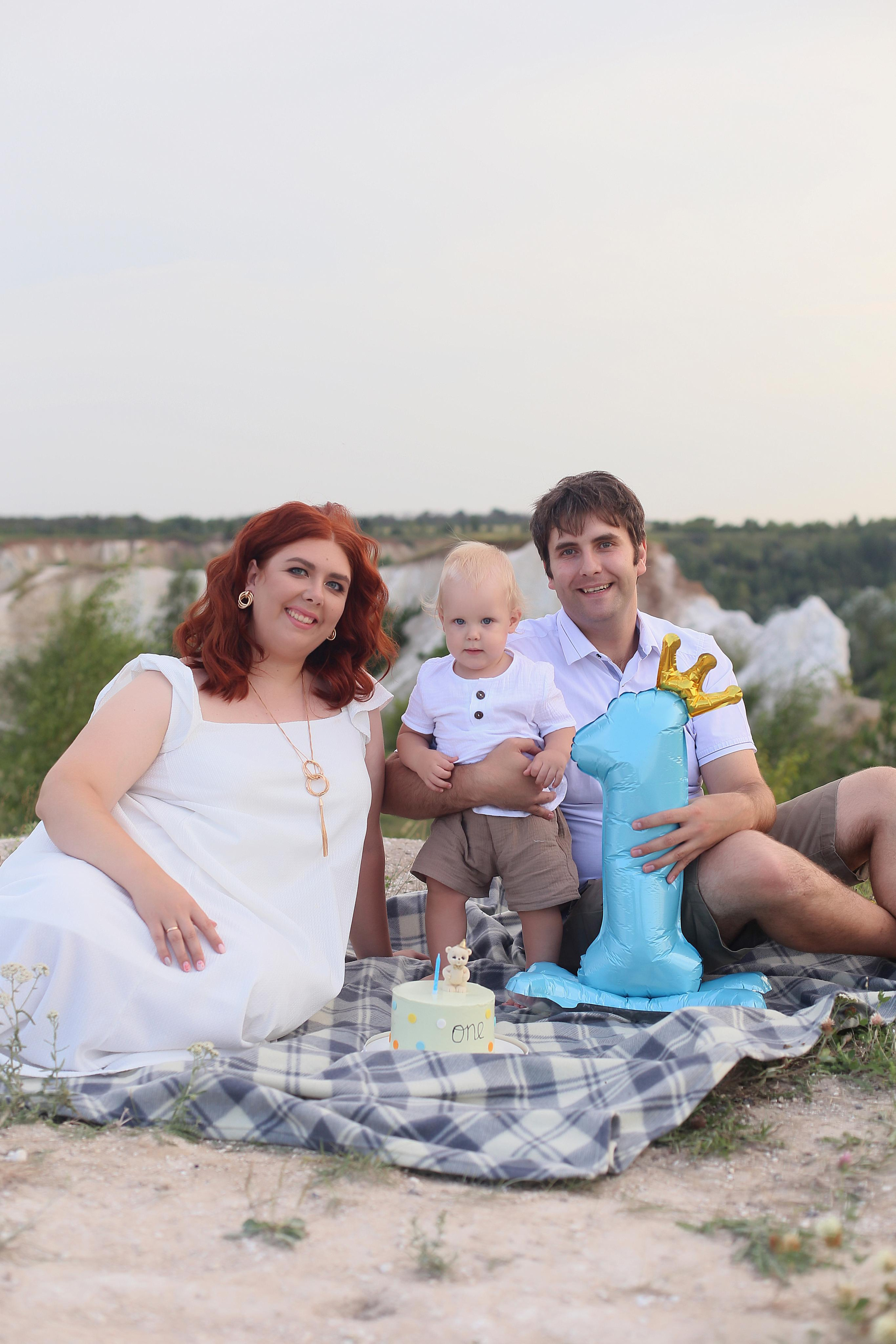 Годик в Белом Колодце. Семейный фотограф в Воронеже Плотникова Алина