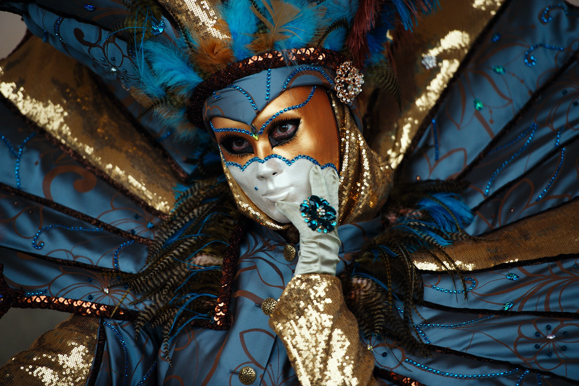 Фотографии Венецианского карнавала: Роскошные маски