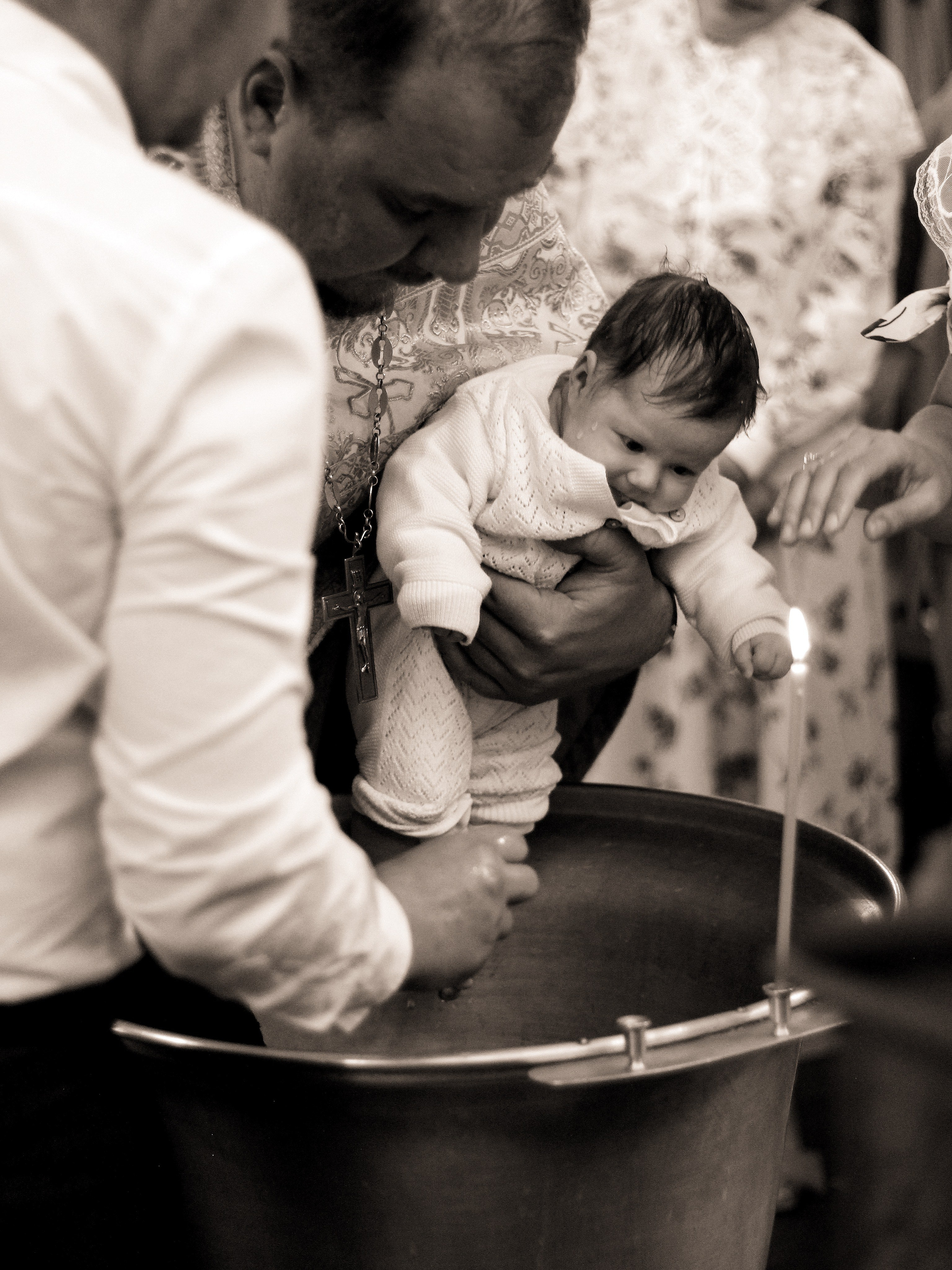 Таинство крещения. Photography Eva