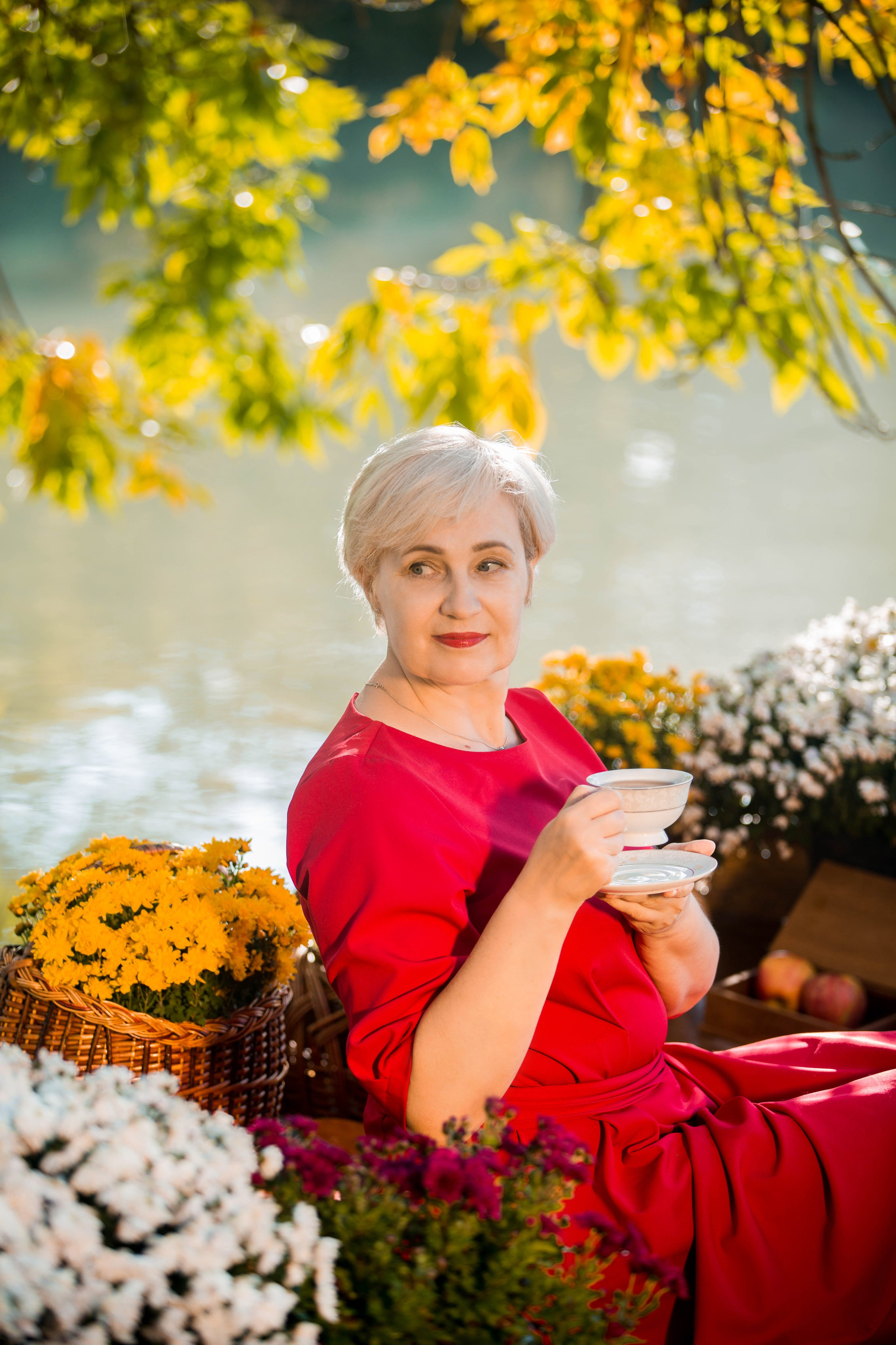 Лодка хризантем (осень). Свадебный семейный и детский фотограф в Краснодаре Карина Федоровская