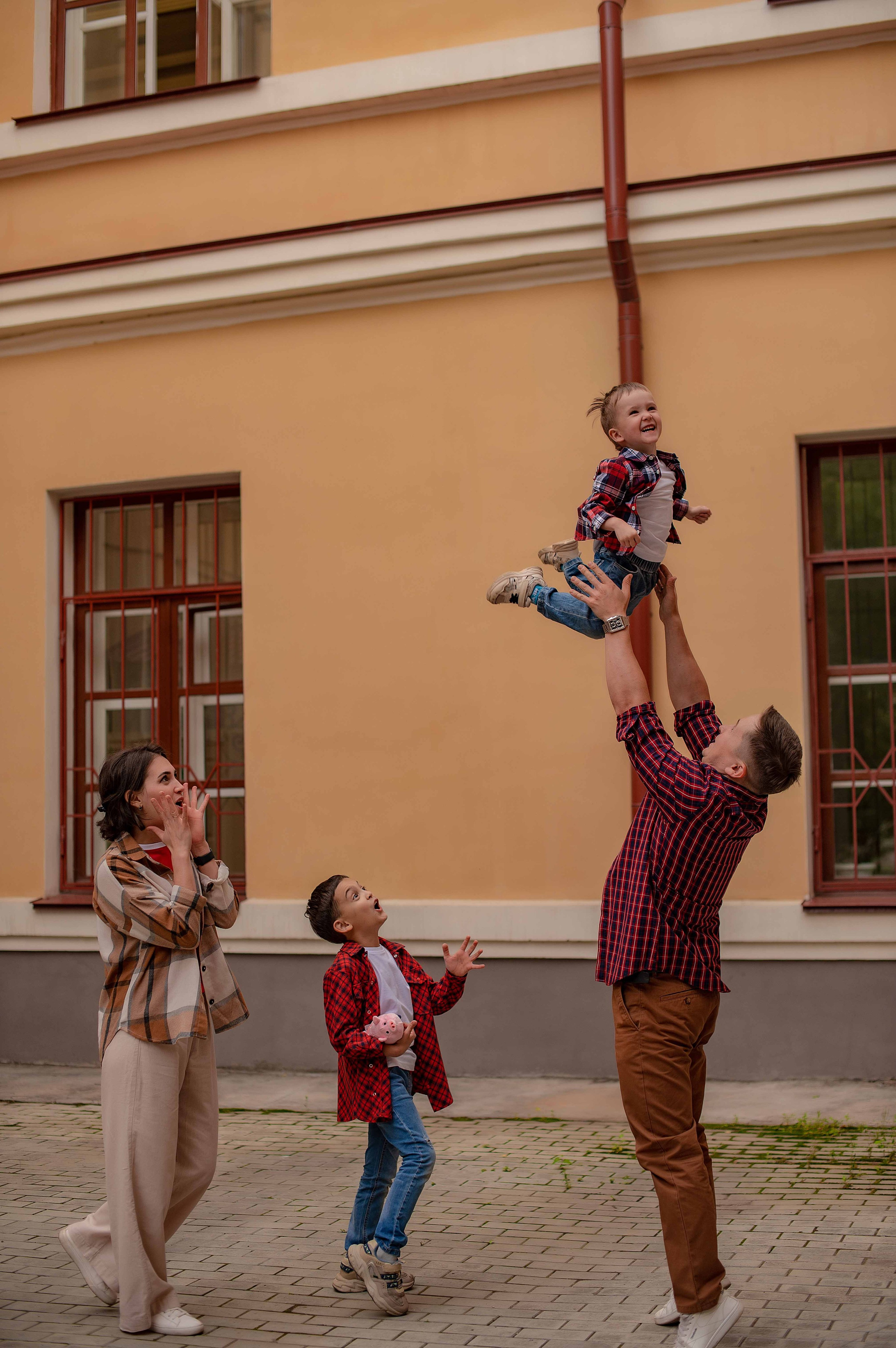 Семья Игоря и Екатерины. Фотограф Виктория Воронина